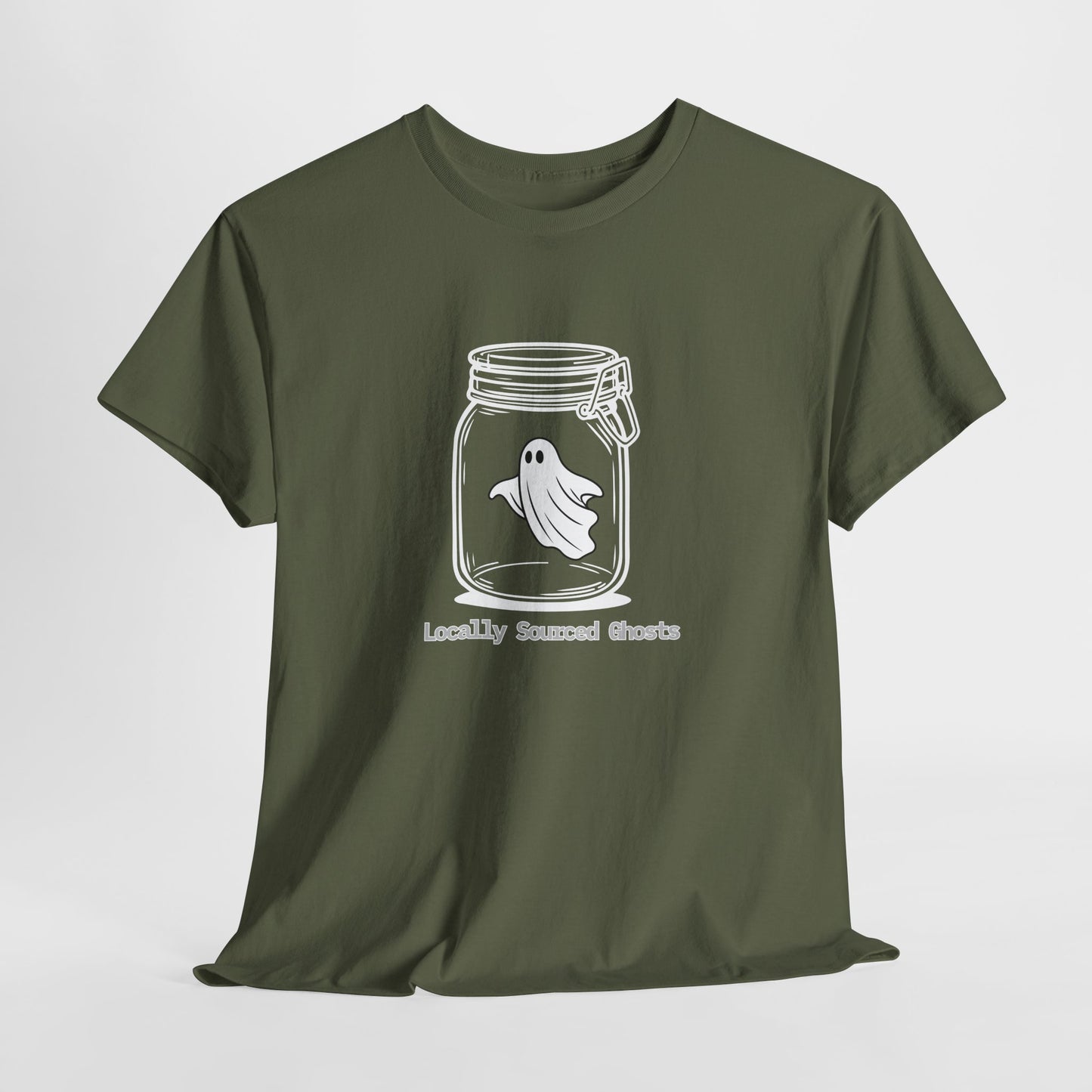 Locally Sourced Ghost, Halloween t-shirt