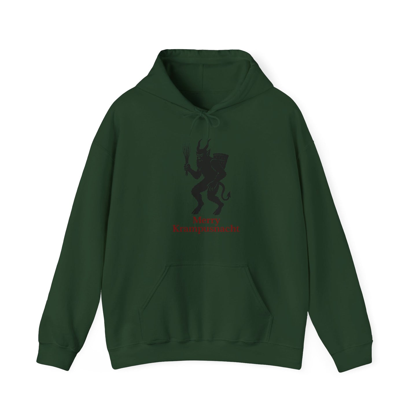 Merry Krampusnacht , Dark Holiday Unisex Hoodie