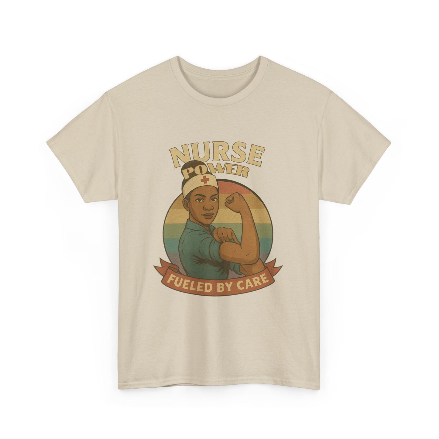 Nurse Power Unisex Tee - Fueled by Care Design