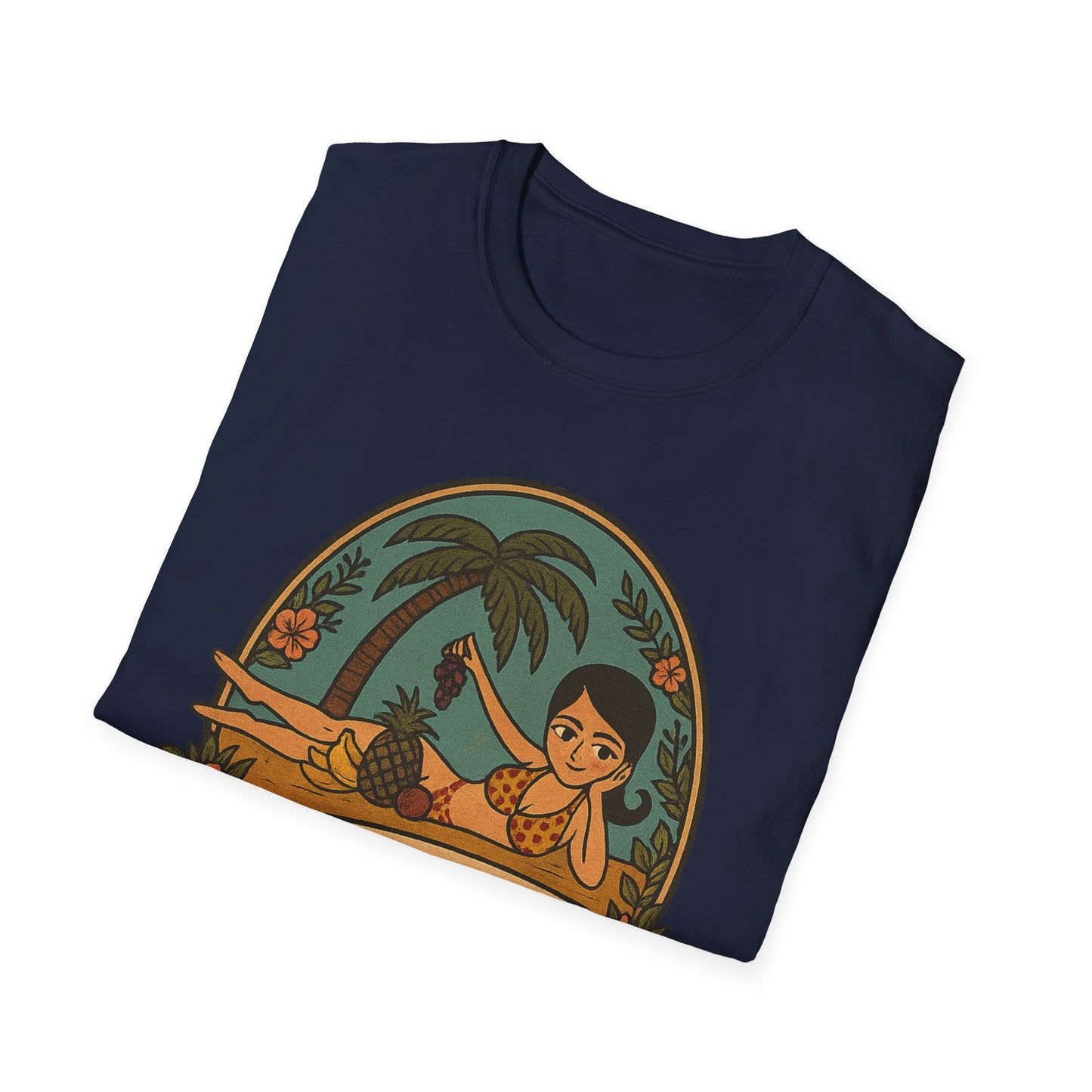 Original Art turned t-shirt, Just Another Day in Paradise Tee | Summer Vibe T-Shirt, Beachwear, Vacation Shirt, Gift for Her, Relaxed Fit