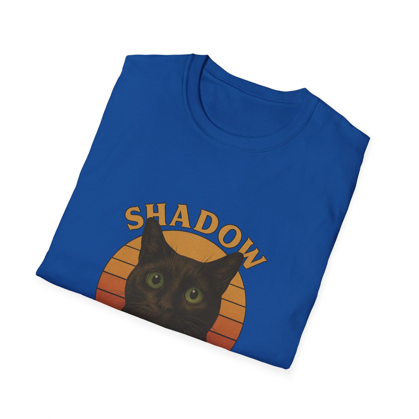 Shadow Guardian ,Black Cat T-Shirt | Perfect Gift for Cat Lovers, Halloween, Cozy Wear, Pet Enthusiasts, Unisex Style