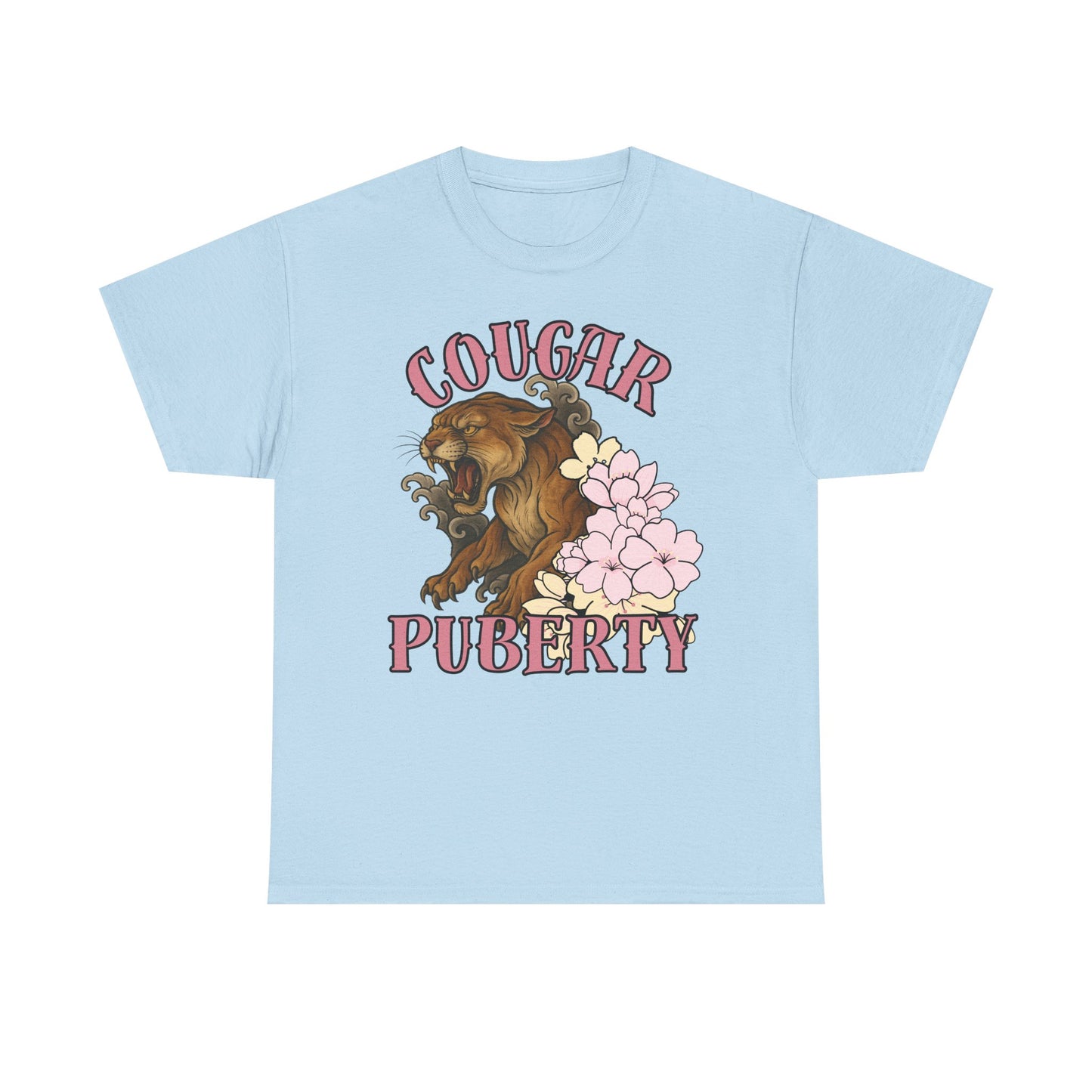 Menopause t-shirt, Cougar Puberty Unisex Tee