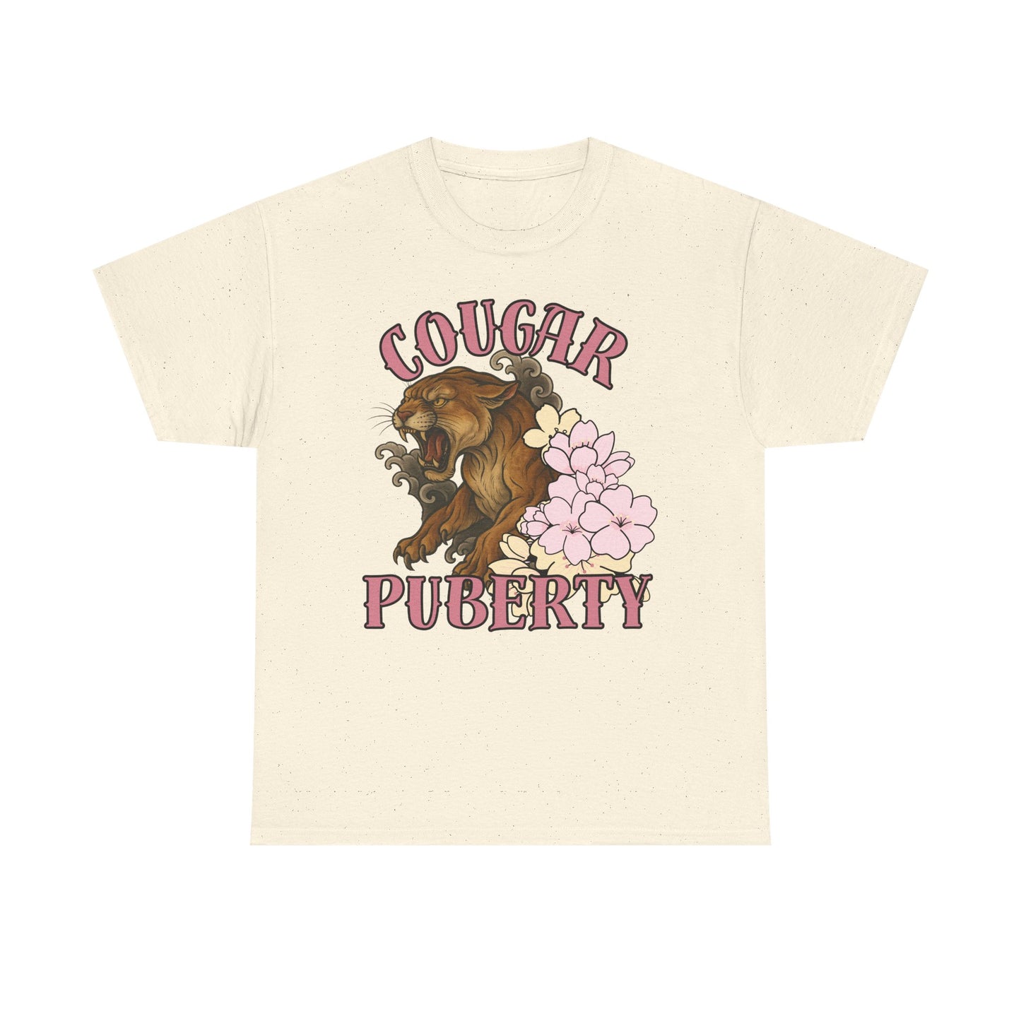 Menopause t-shirt, Cougar Puberty Unisex Tee