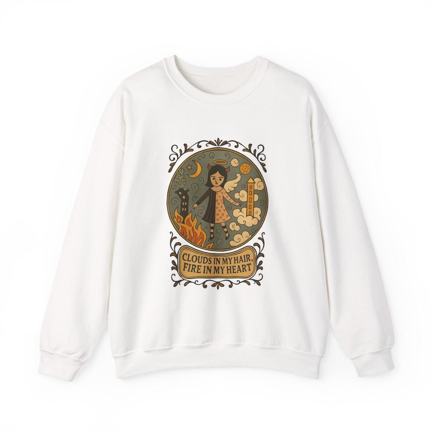 Clouds in my hair Unisex Sweatshirt