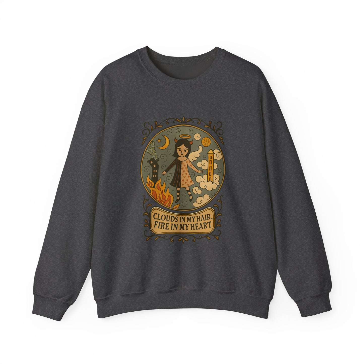 Clouds in my hair Unisex Sweatshirt