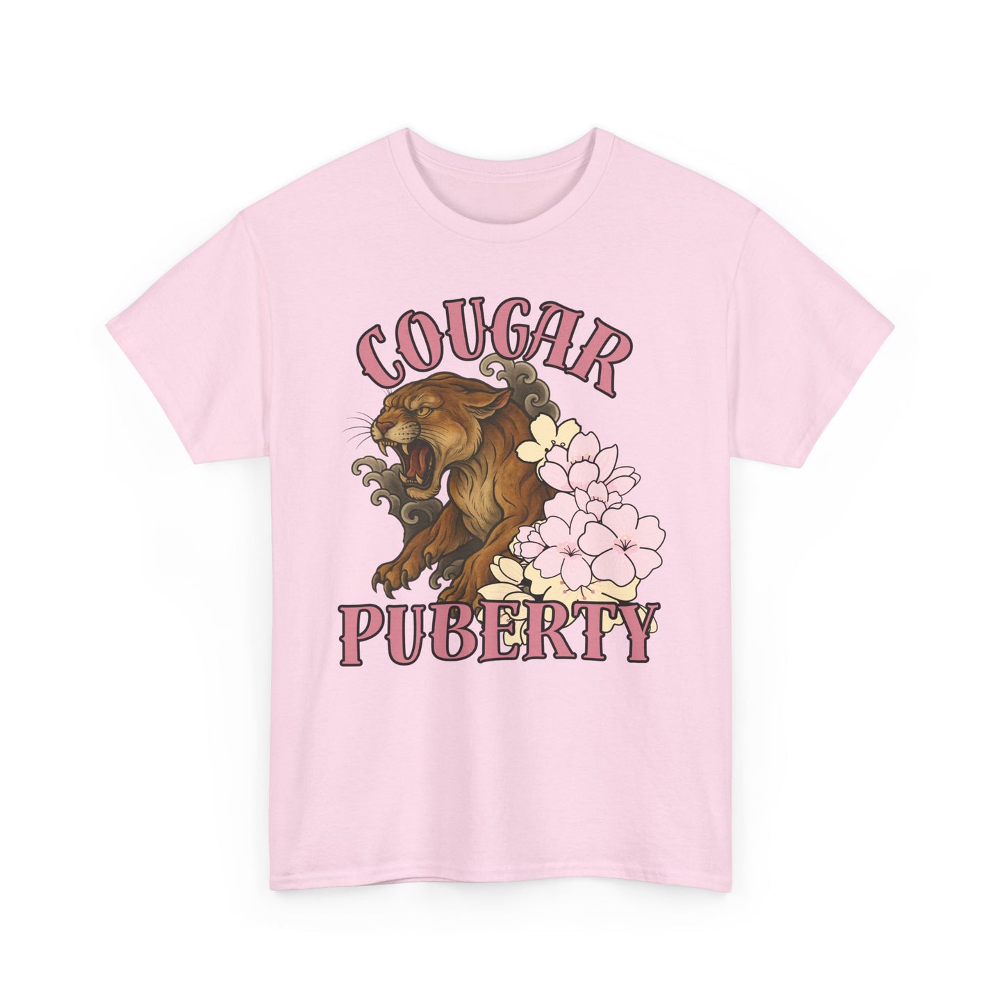 Menopause t-shirt, Cougar Puberty Unisex Tee
