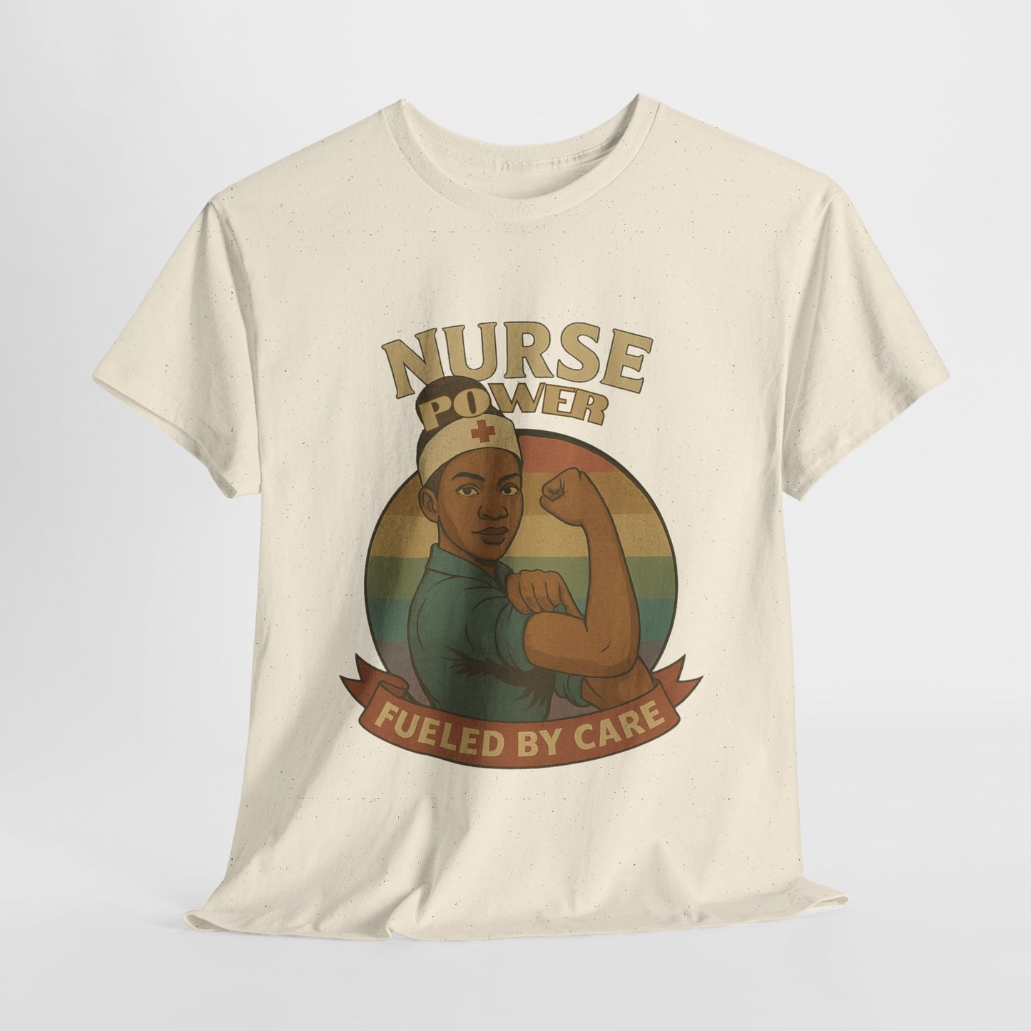 Nurse Power Unisex Tee - Fueled by Care Design