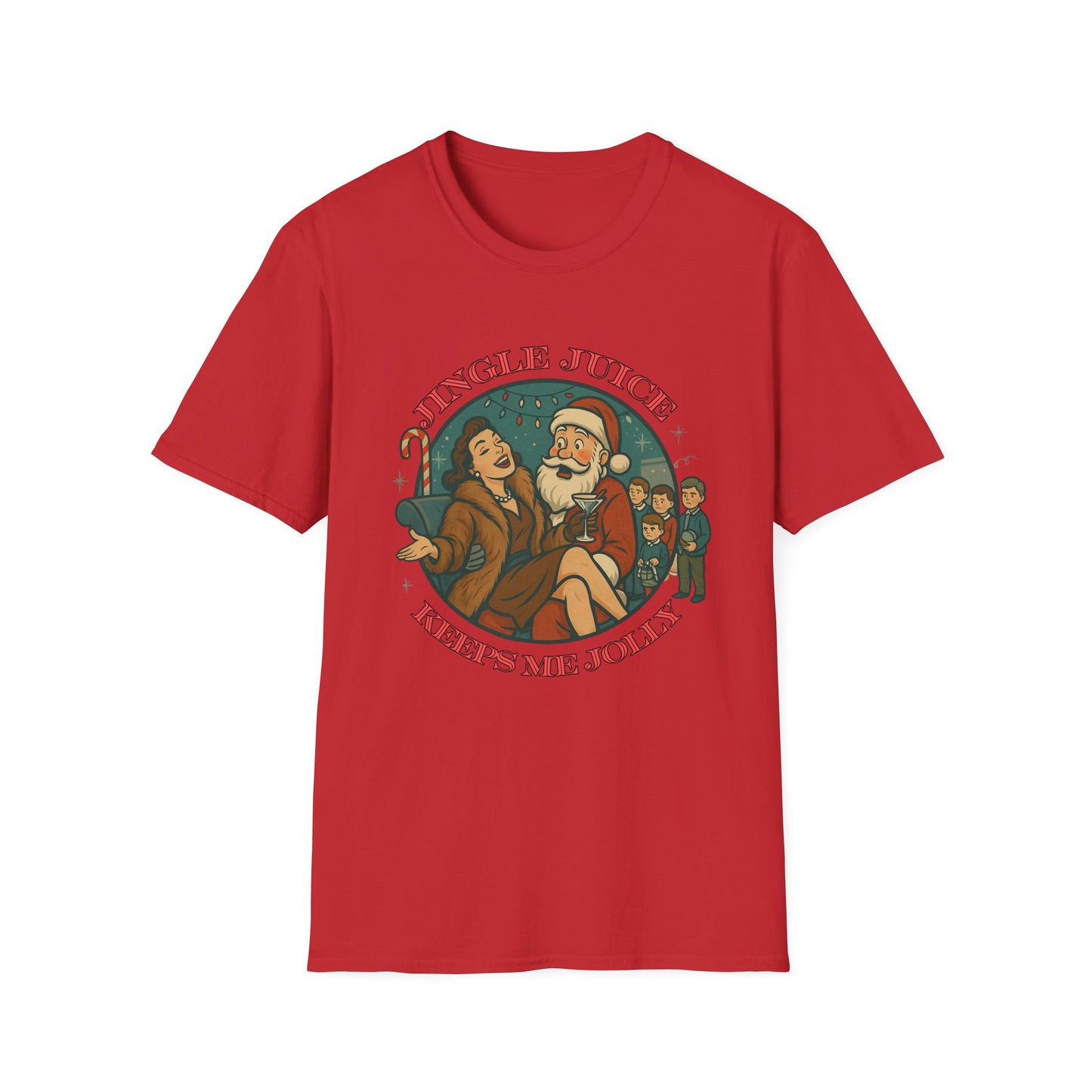 Christmas Tee, Jingle Juice Makes Me Jolly,T-Shirt