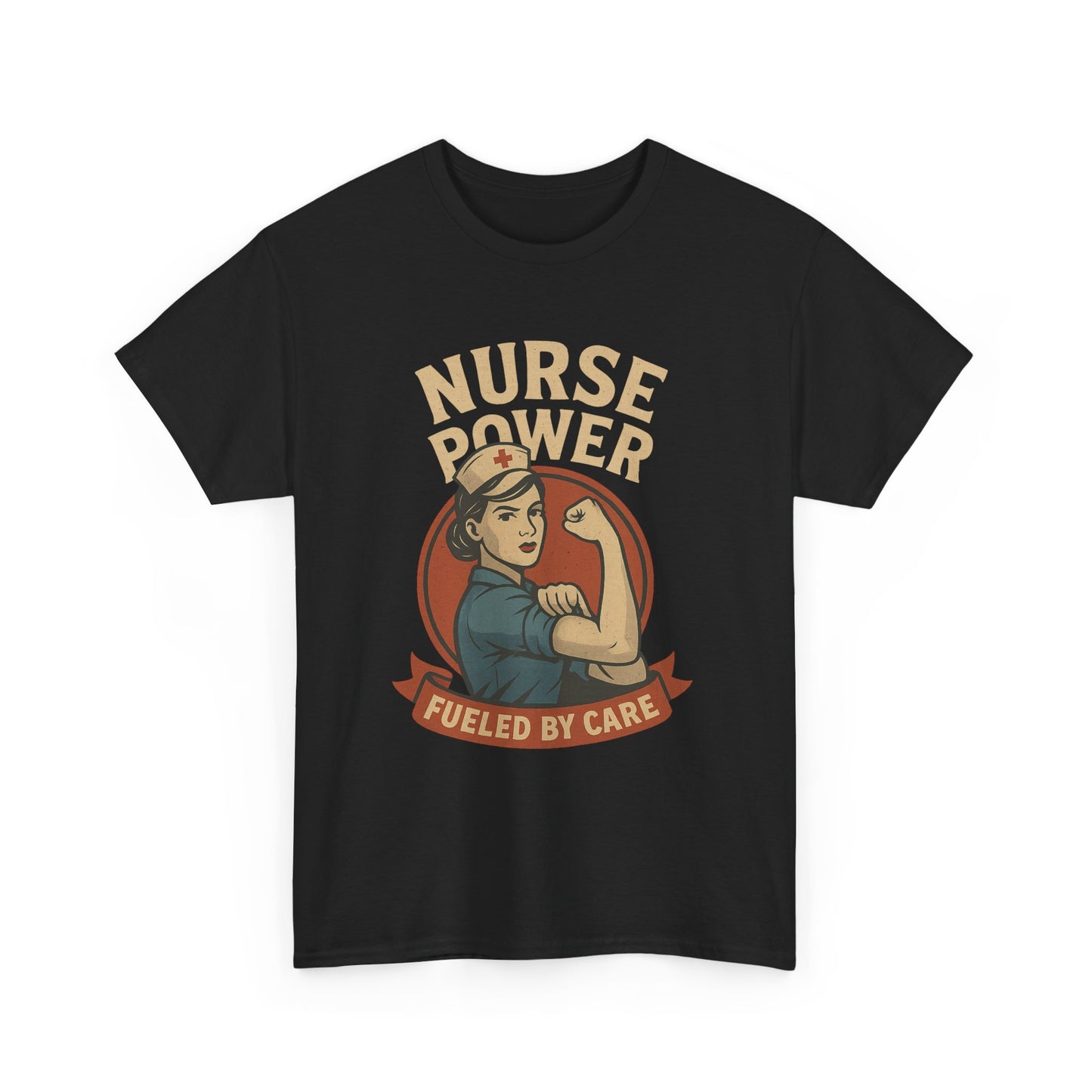 Nurse Power Unisex Tee - Fueled by Care Design