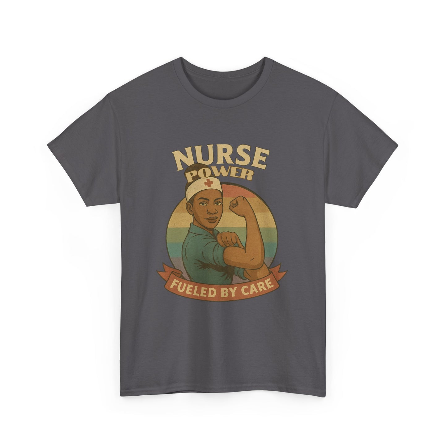 Nurse Power Unisex Tee - Fueled by Care Design