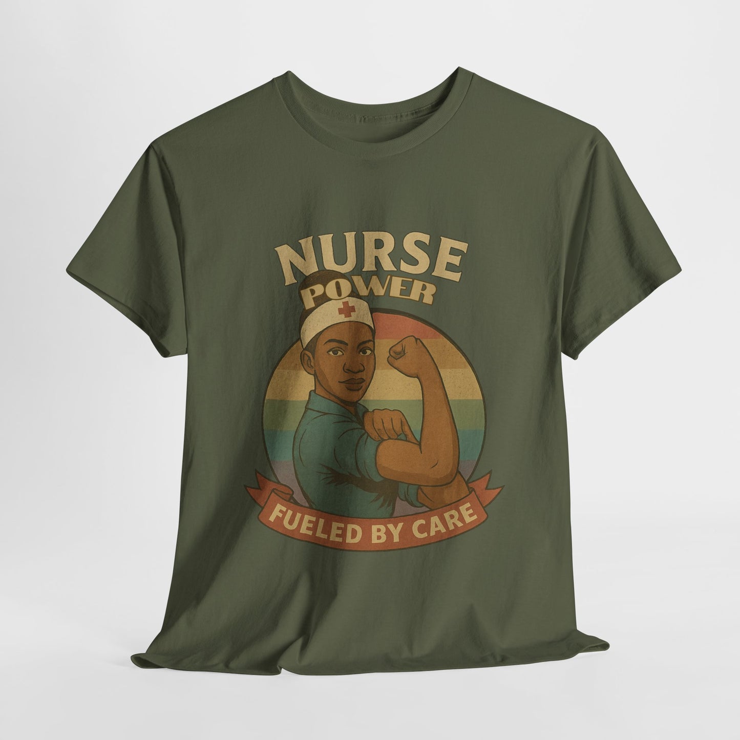 Nurse Power Unisex Tee - Fueled by Care Design