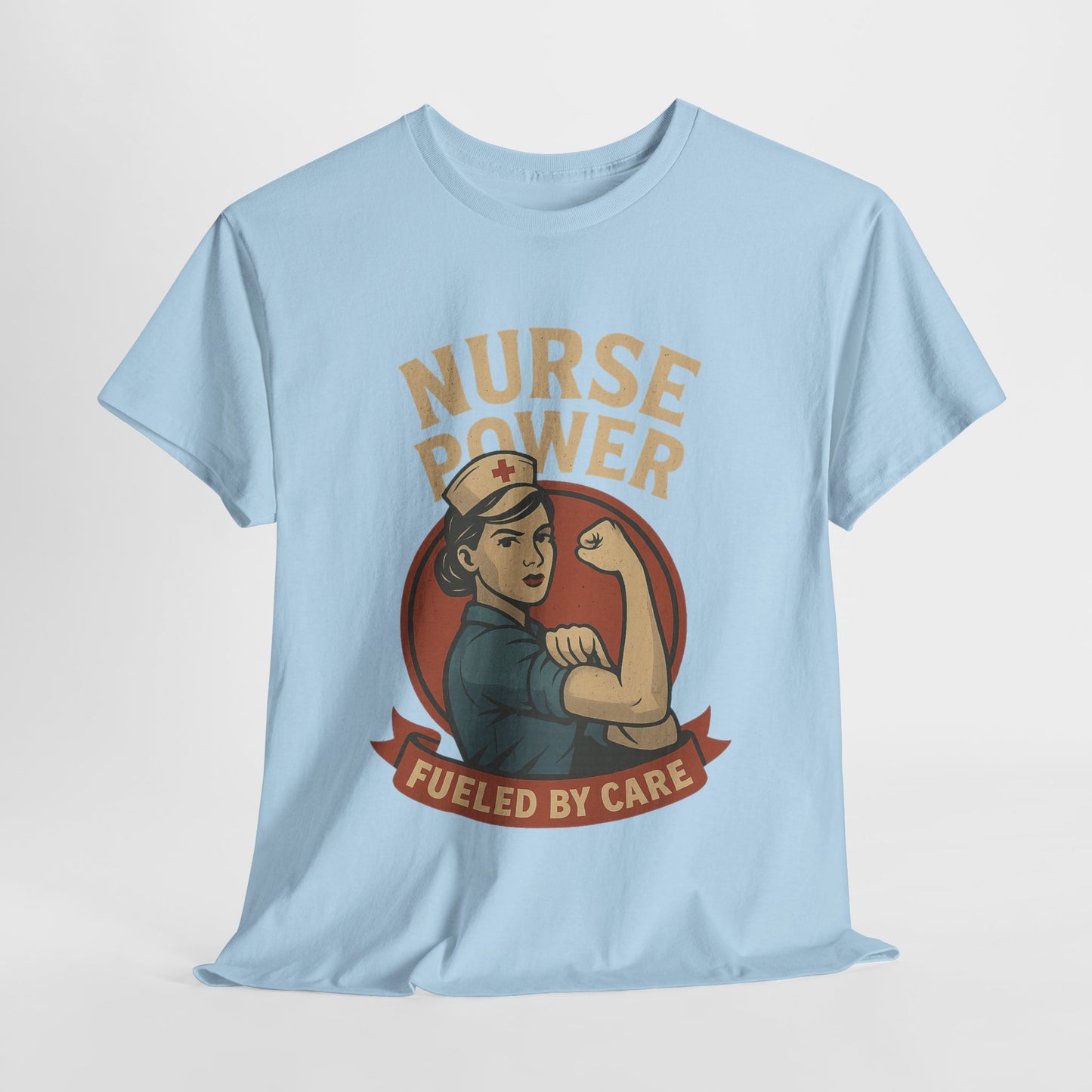 Nurse Power Unisex Tee - Fueled by Care Design