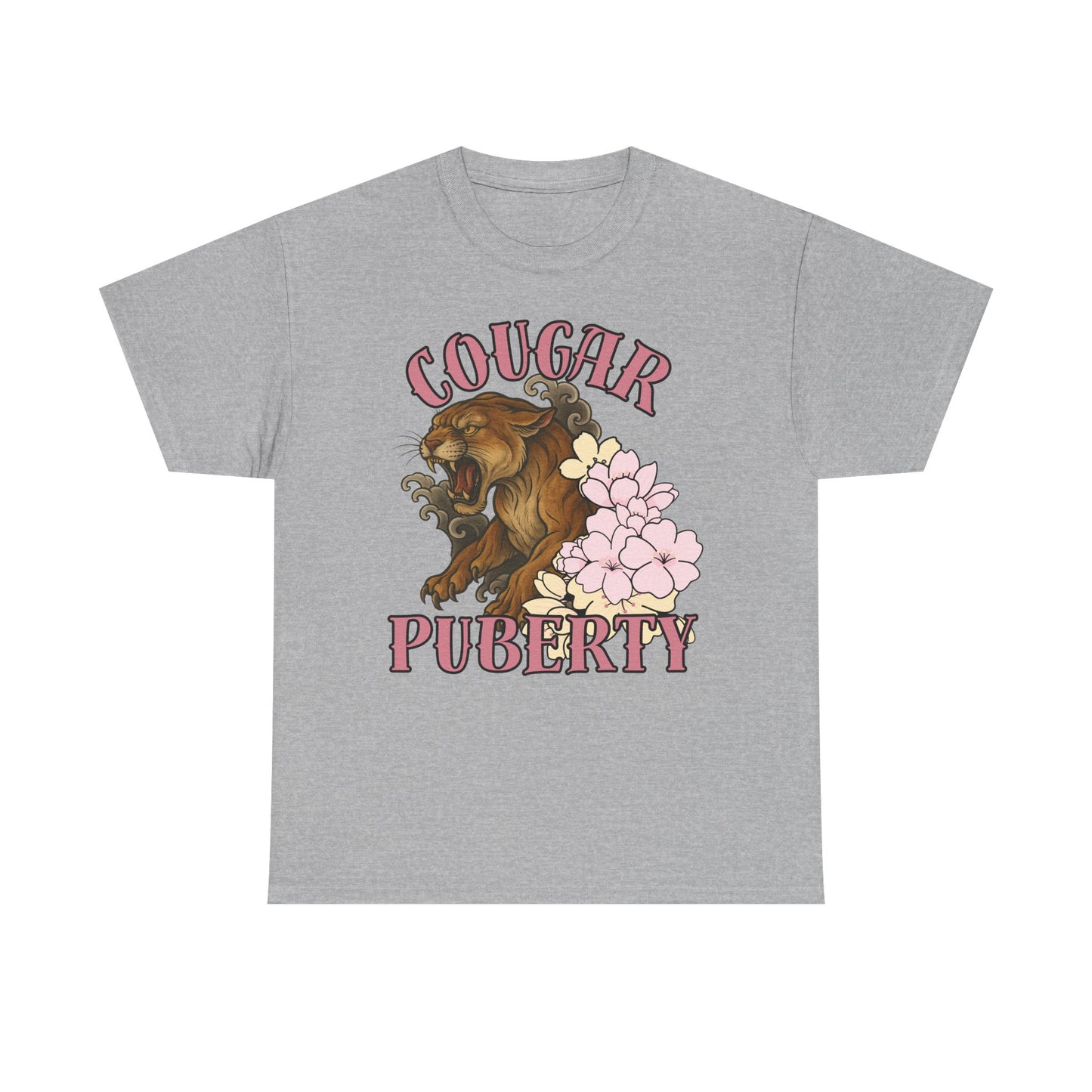 Menopause t-shirt, Cougar Puberty Unisex Tee