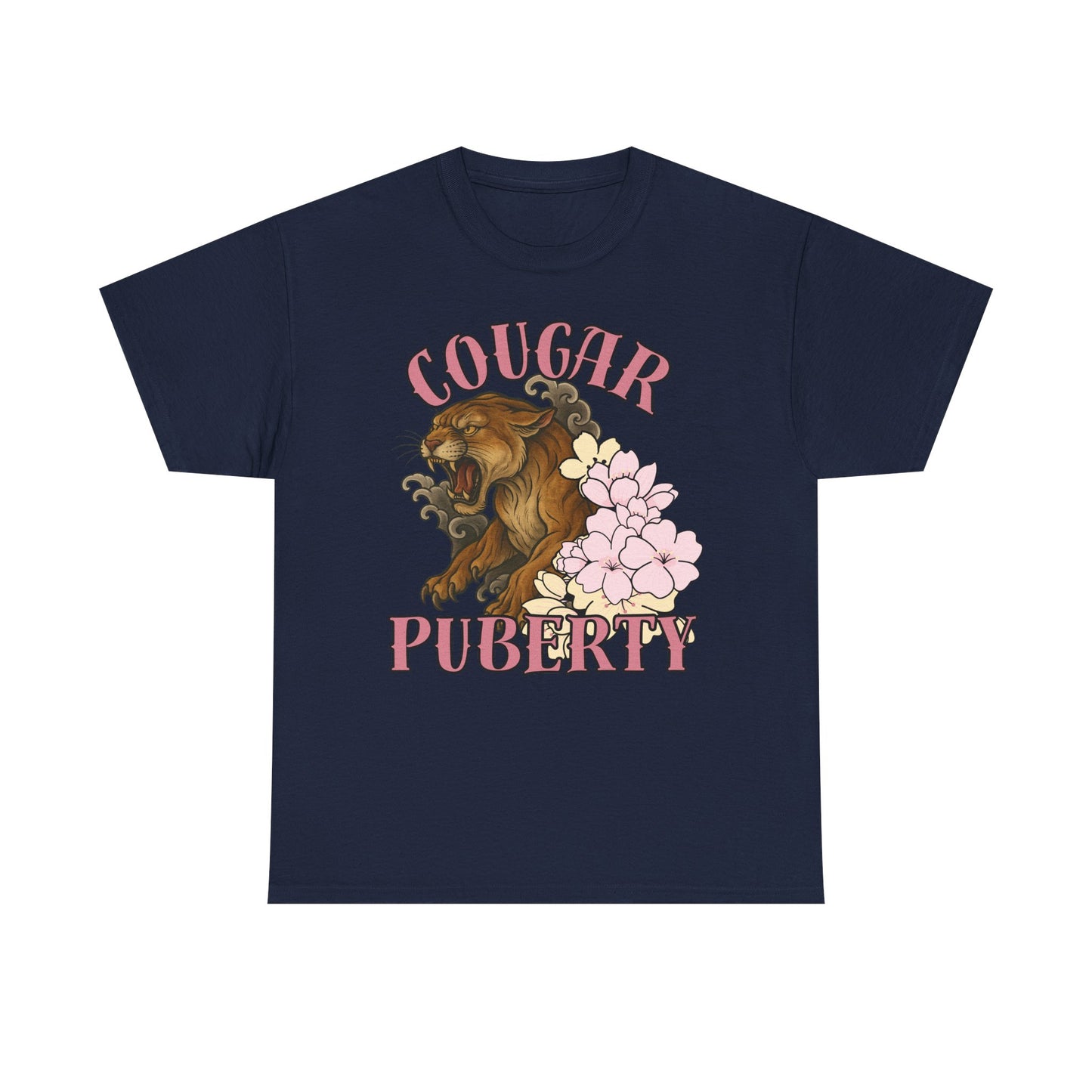 Menopause t-shirt, Cougar Puberty Unisex Tee