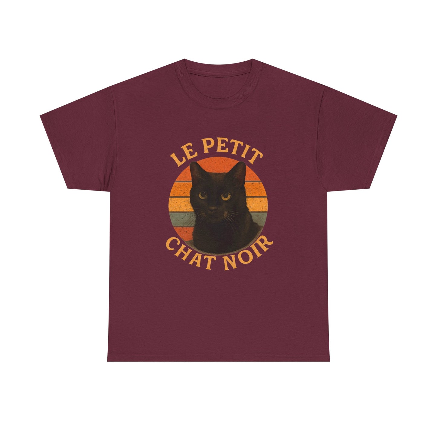 T-Shirt Le Petite Chat Noir by Moonwoven