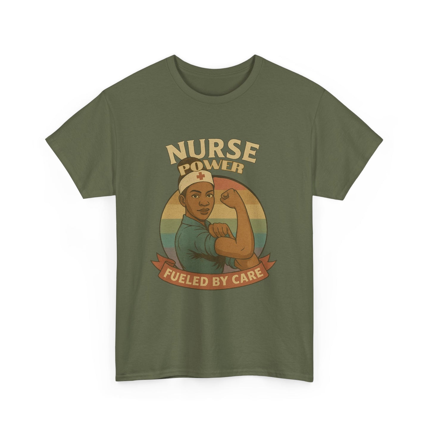 Nurse Power Unisex Tee - Fueled by Care Design