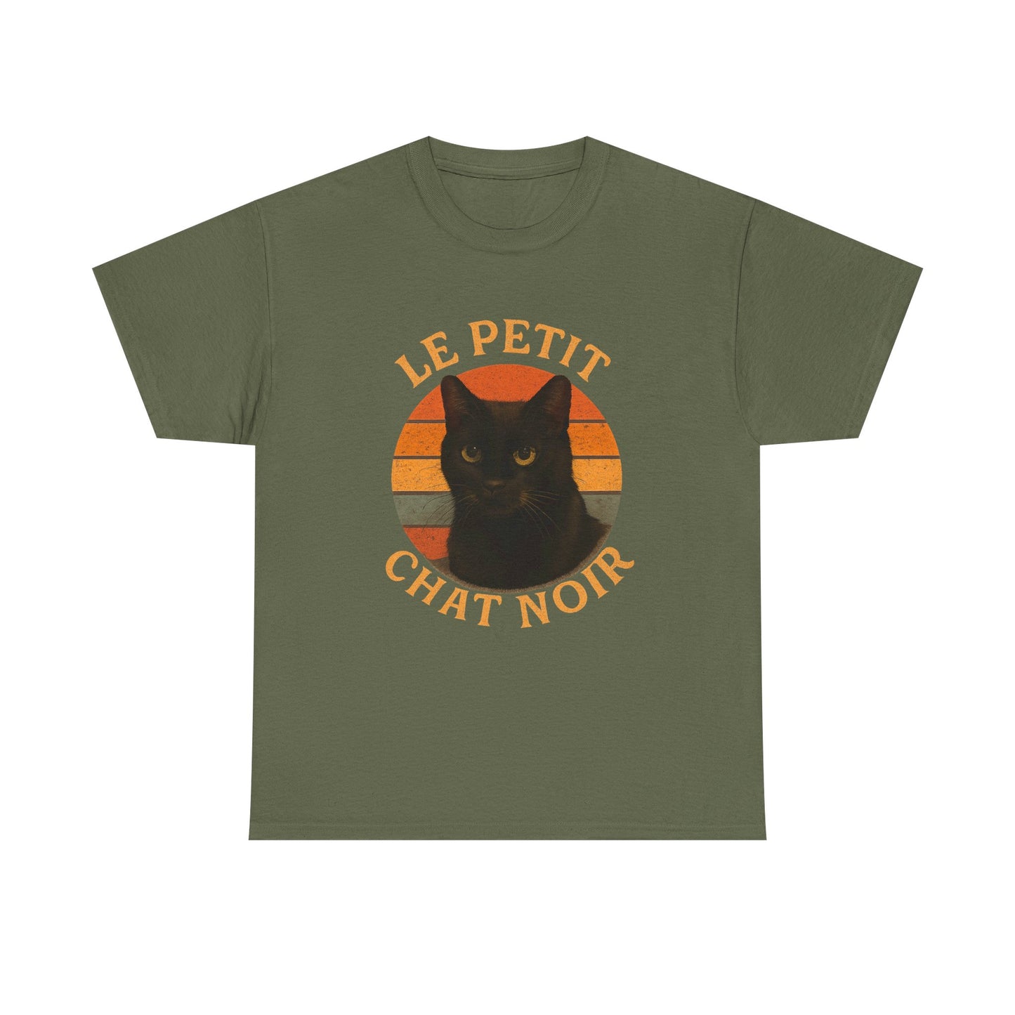 T-Shirt Le Petite Chat Noir by Moonwoven