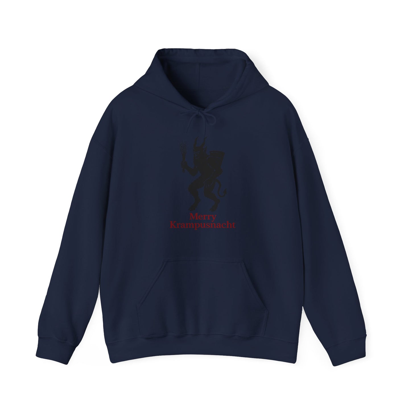 Merry Krampusnacht , Dark Holiday Unisex Hoodie
