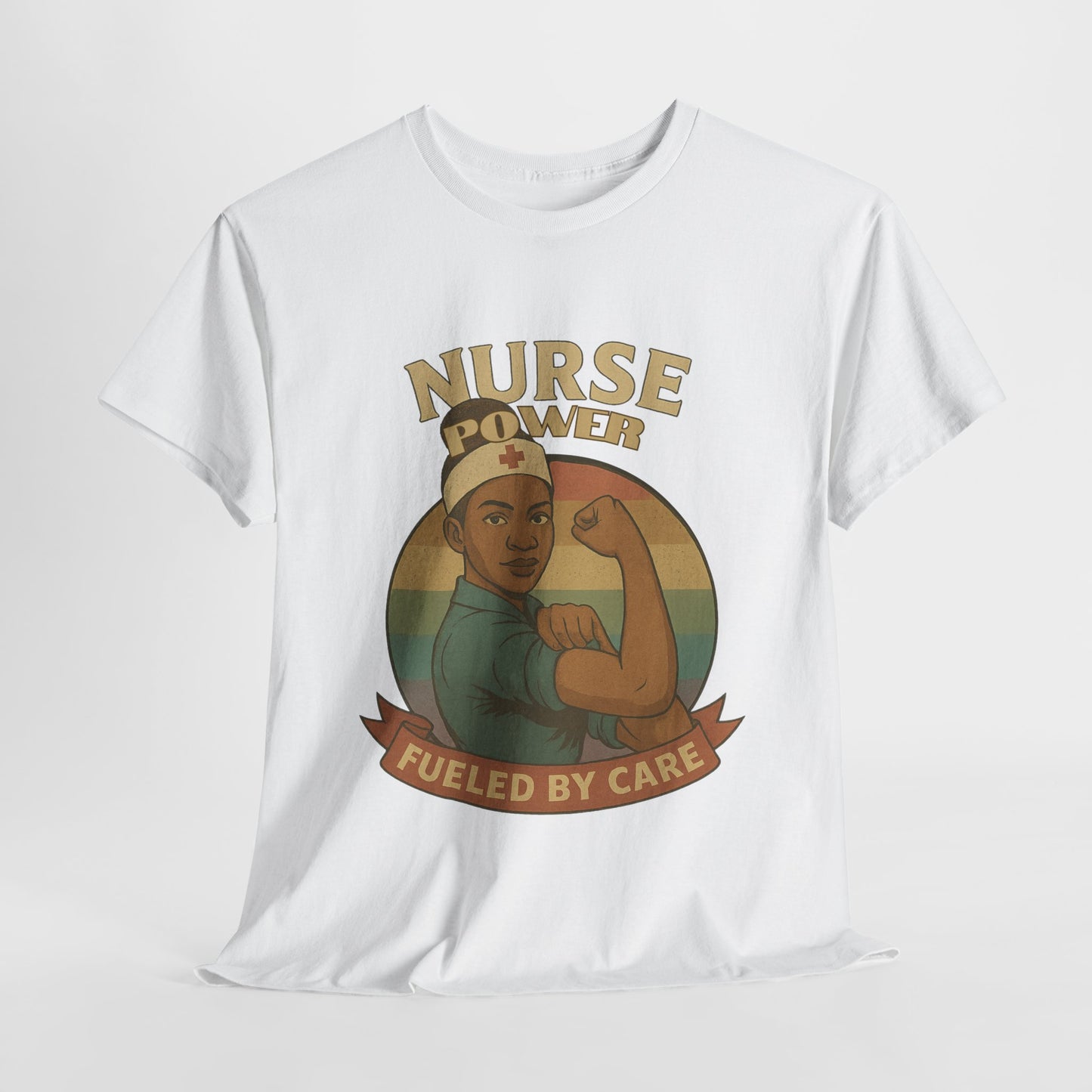 Nurse Power Unisex Tee - Fueled by Care Design