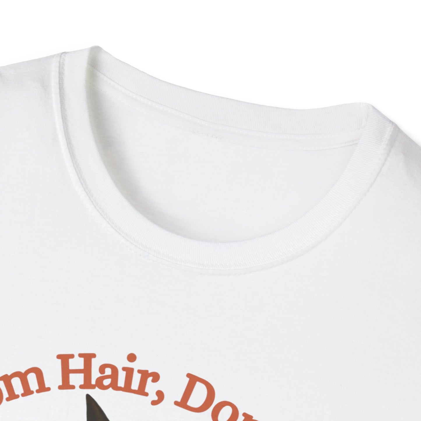 Witchy T-Shirt: Broom Hair, Don't Care | Halloween Apparel, Spooky Gift, Unisex Tee, Witch Costume , designer Moonwoven by Luna