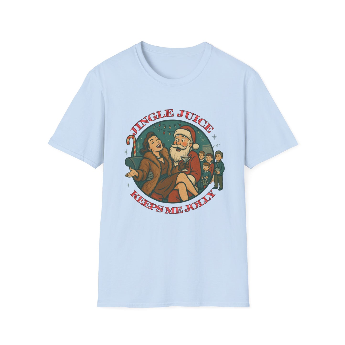 Christmas Tee, Jingle Juice Makes Me Jolly,T-Shirt