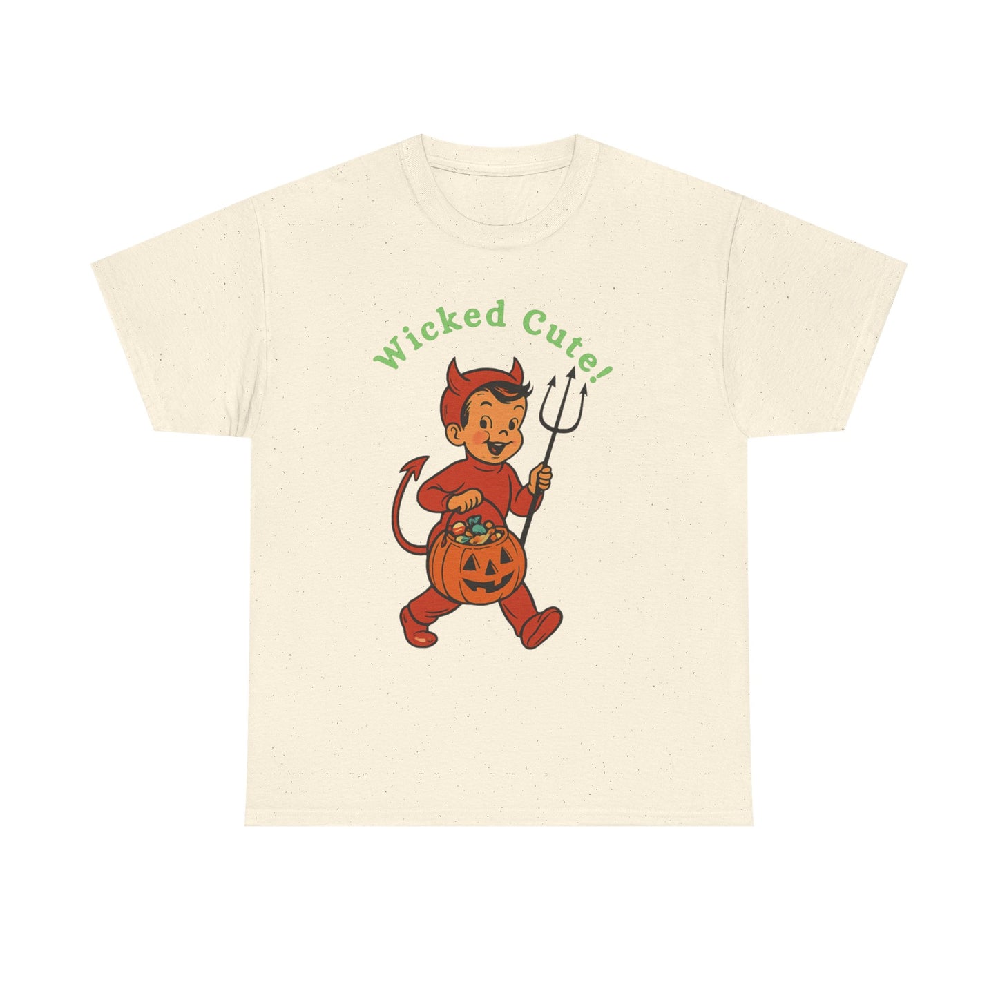Wicked Cute Little Devil ,Halloween Tee, Unisex tee, Spooky Season Apparel, Cute Devil T-Shirt, Trick or Treat Top, Halloween Costume