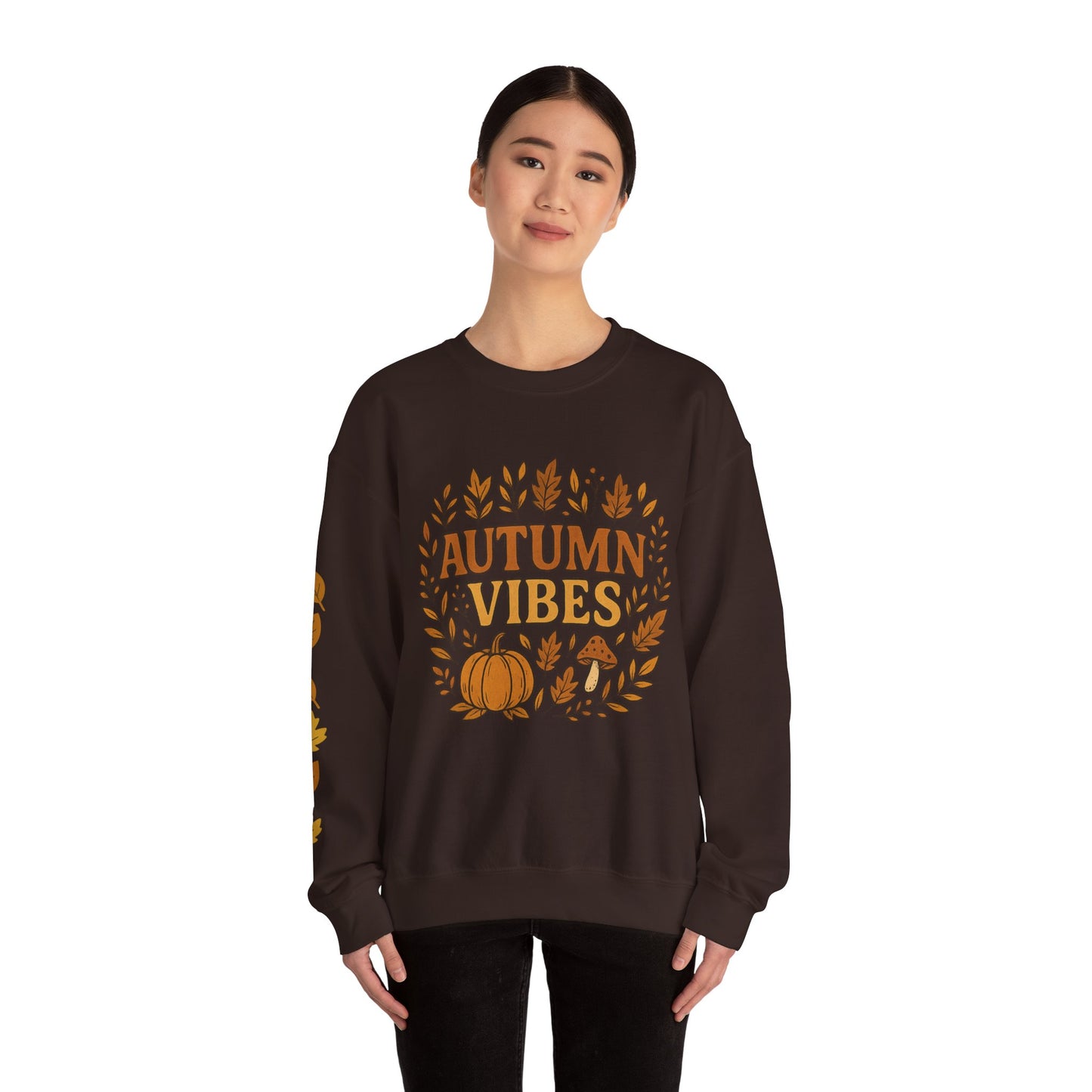 AutumnVibes. Cozy Autumn Crewneck Sweatshirt