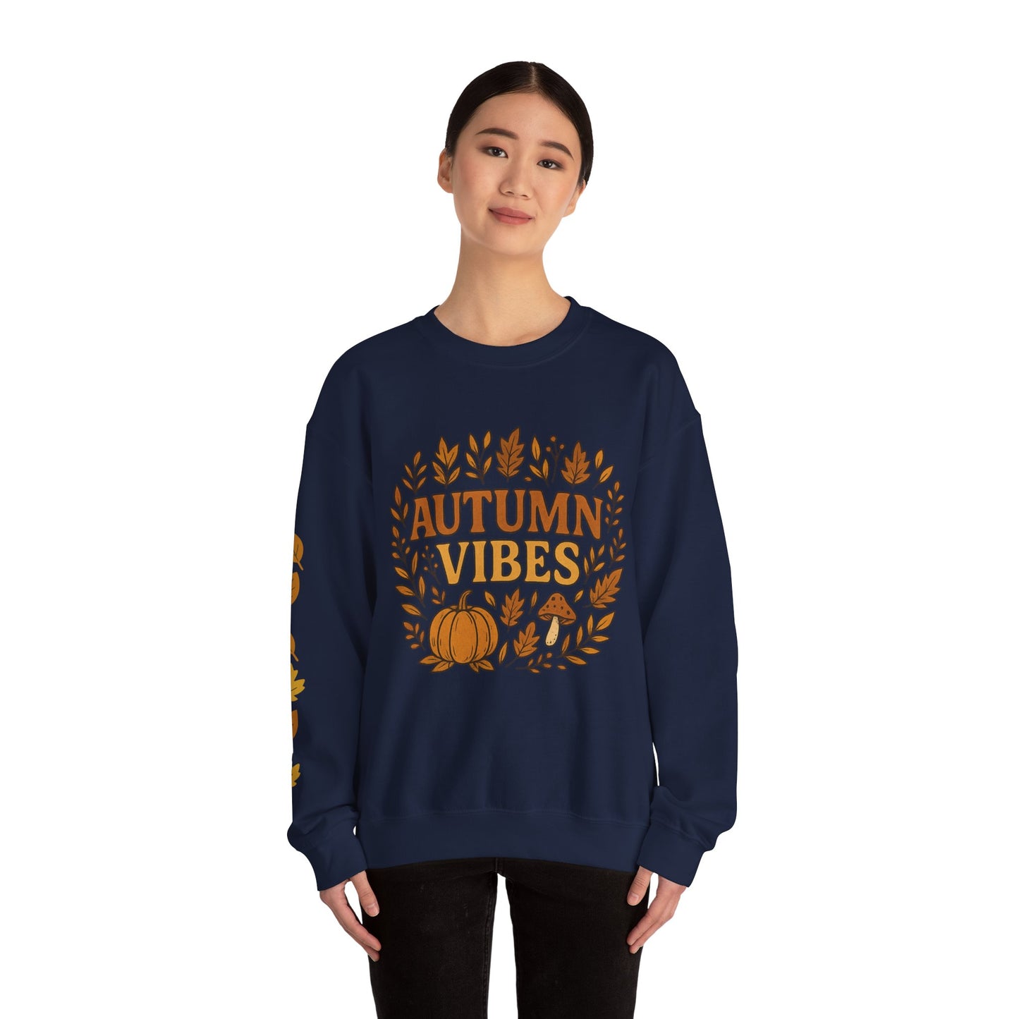 AutumnVibes. Cozy Autumn Crewneck Sweatshirt
