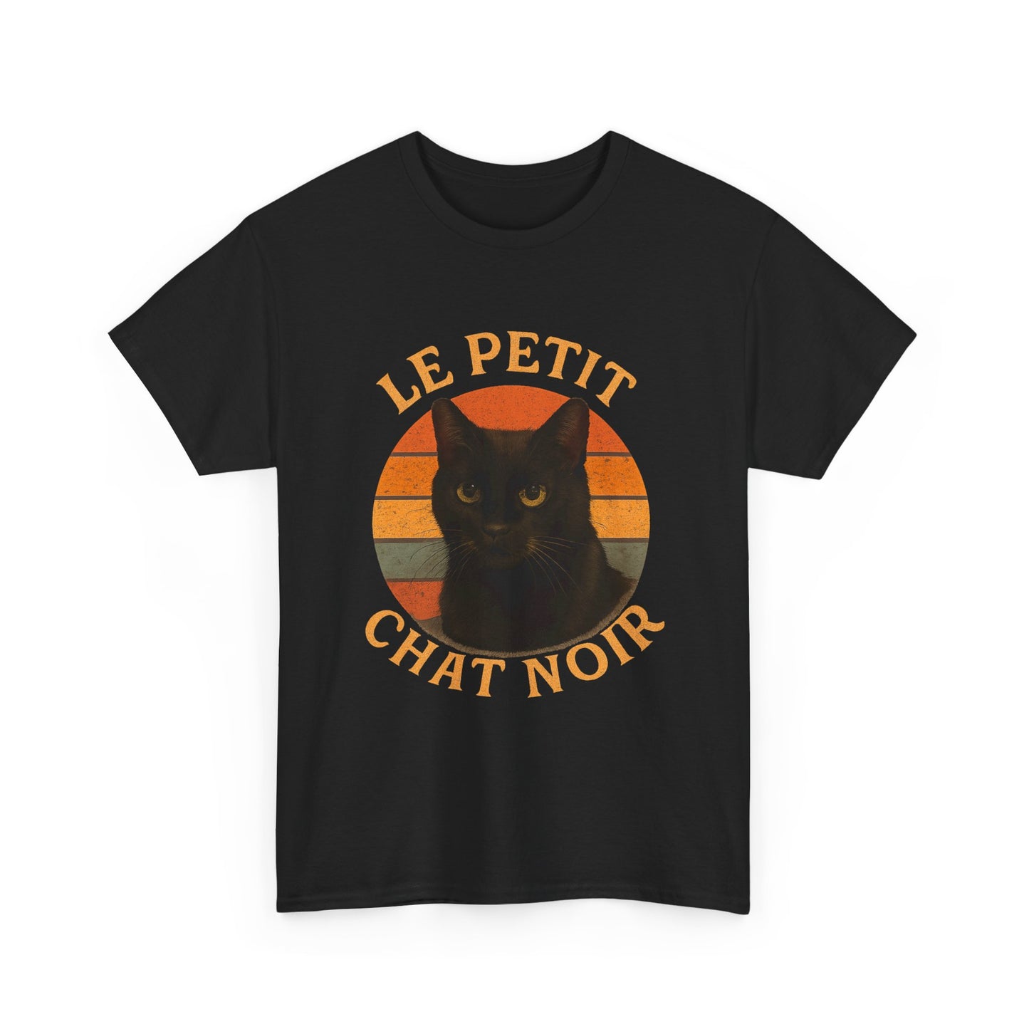T-Shirt Le Petite Chat Noir by Moonwoven