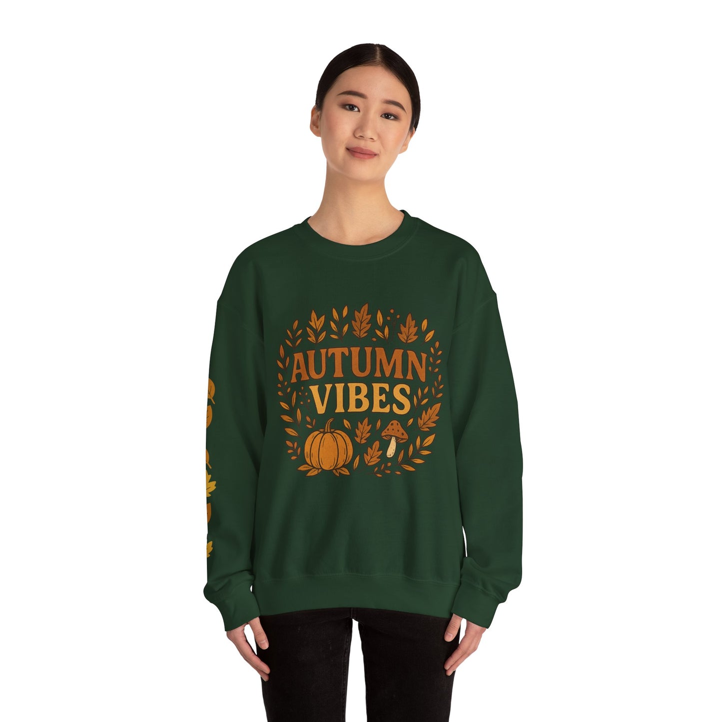 AutumnVibes. Cozy Autumn Crewneck Sweatshirt