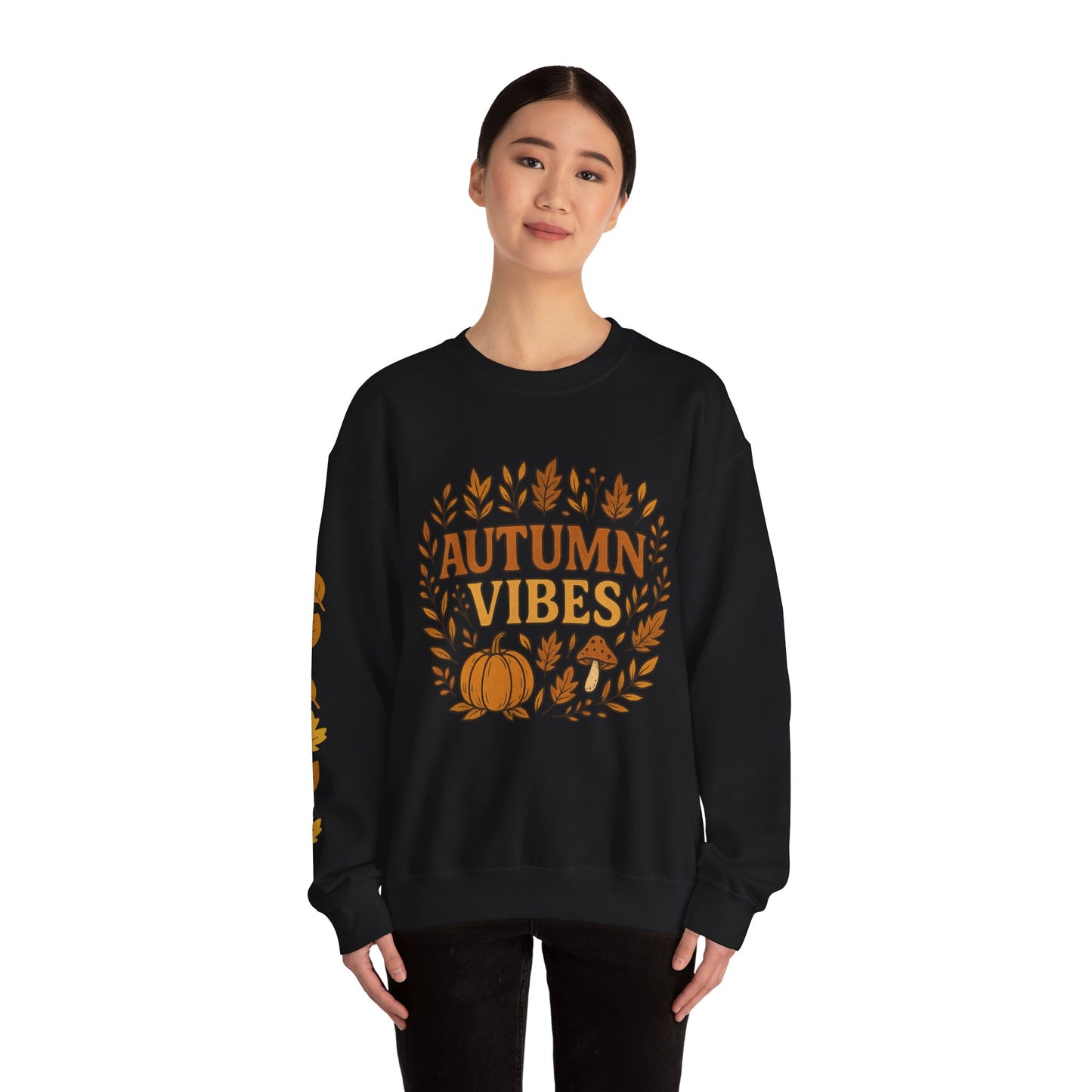 AutumnVibes. Cozy Autumn Crewneck Sweatshirt