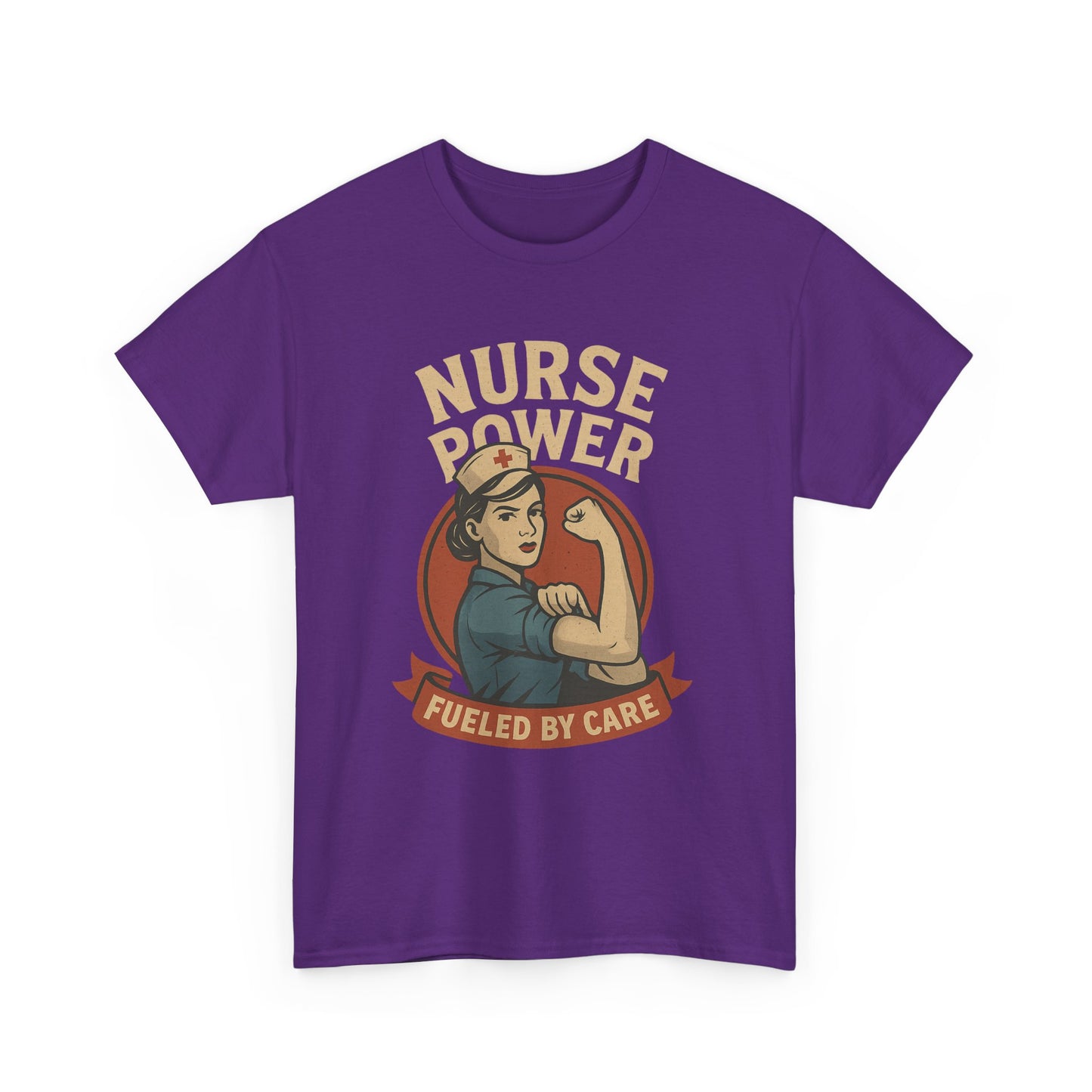 Nurse Power Unisex Tee - Fueled by Care Design