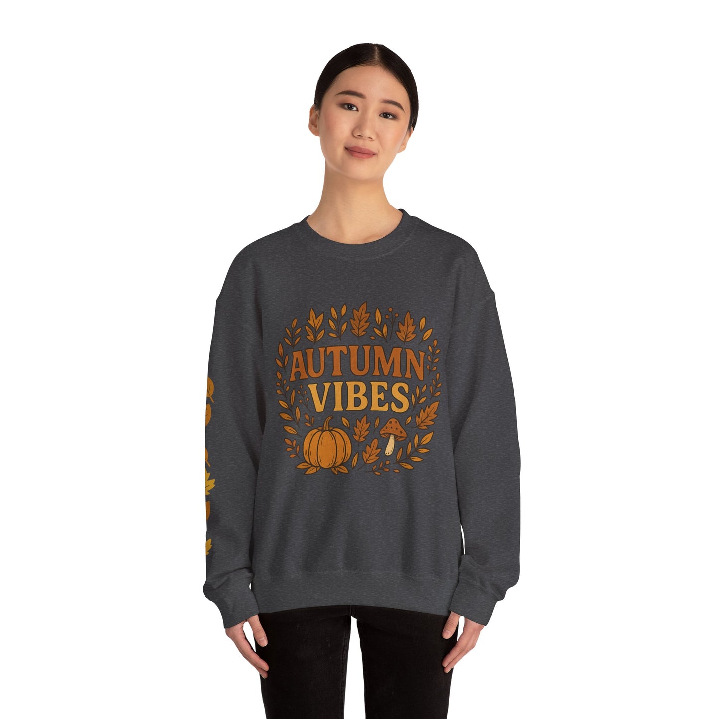 AutumnVibes. Cozy Autumn Crewneck Sweatshirt