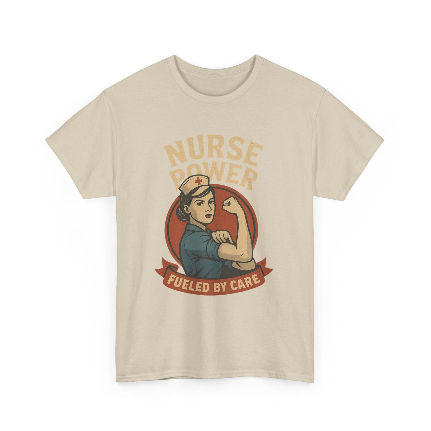 Nurse Power Unisex Tee - Fueled by Care Design