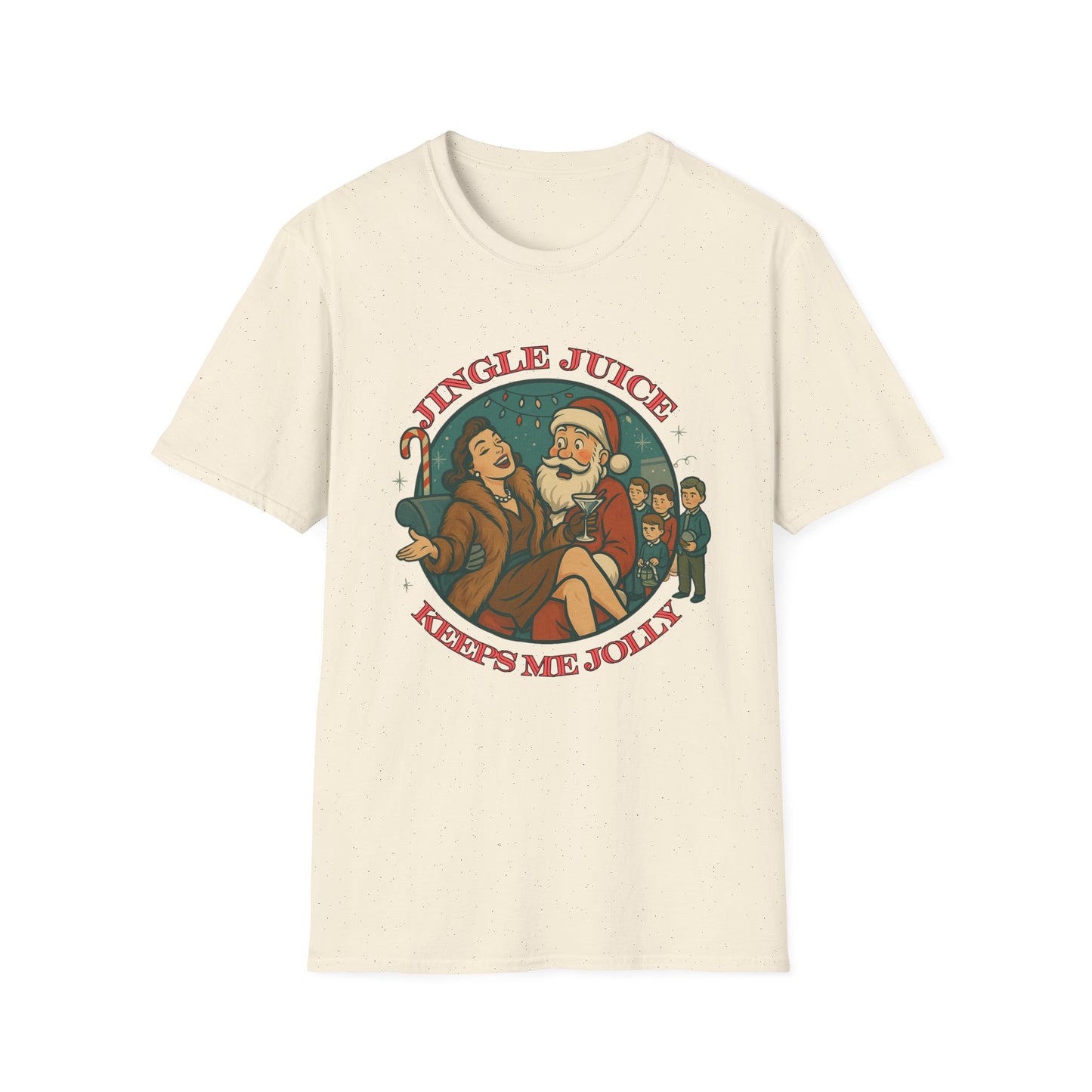 Christmas Tee, Jingle Juice Makes Me Jolly,T-Shirt