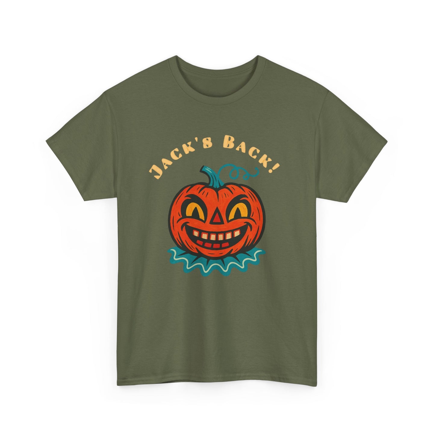 Jack's Back, Vintage Halloween Pumpkin T-Shirt