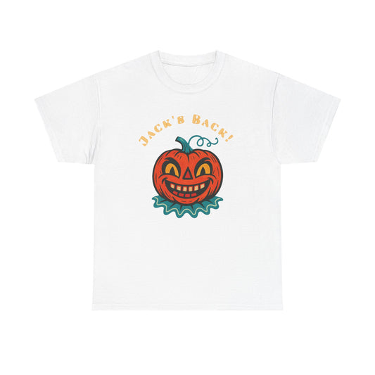 Jack's Back, Vintage Halloween Pumpkin T-Shirt