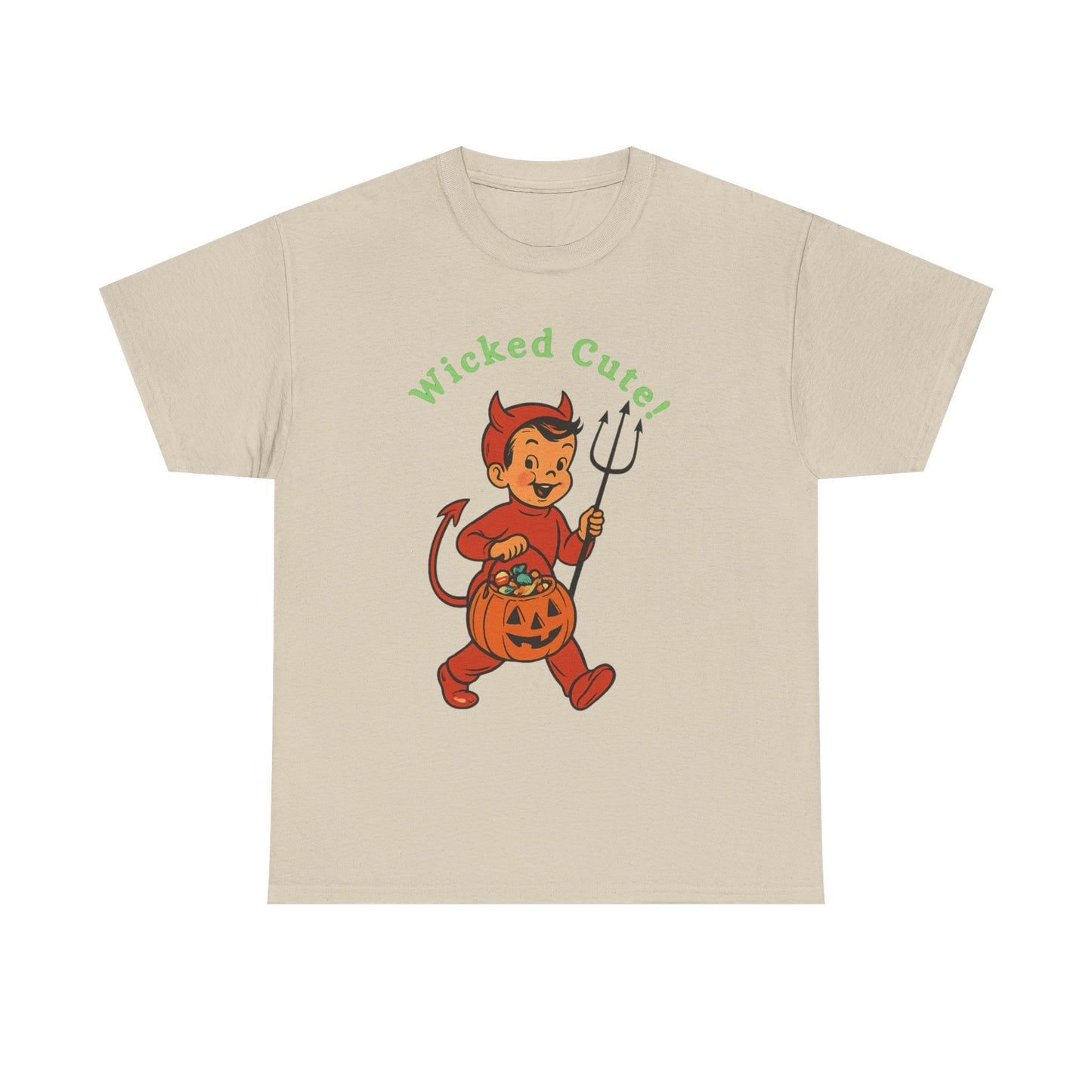 Wicked Cute Little Devil ,Halloween Tee, Unisex tee, Spooky Season Apparel, Cute Devil T-Shirt, Trick or Treat Top, Halloween Costume