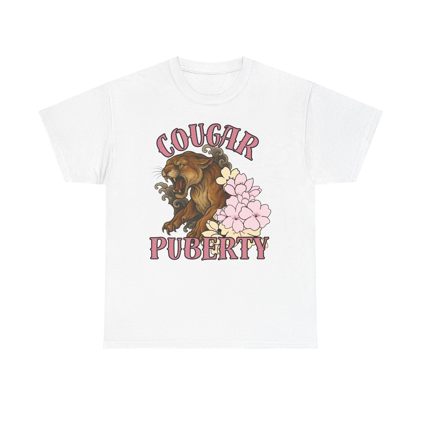 Menopause t-shirt, Cougar Puberty Unisex Tee