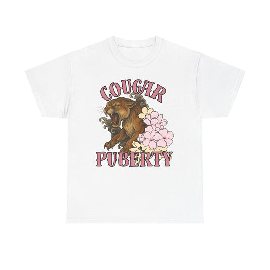Menopause t-shirt, Cougar Puberty Unisex Tee