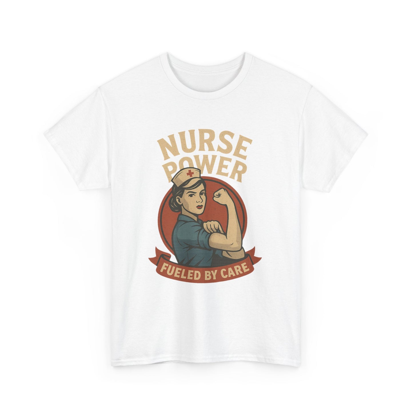 Nurse Power Unisex Tee - Fueled by Care Design