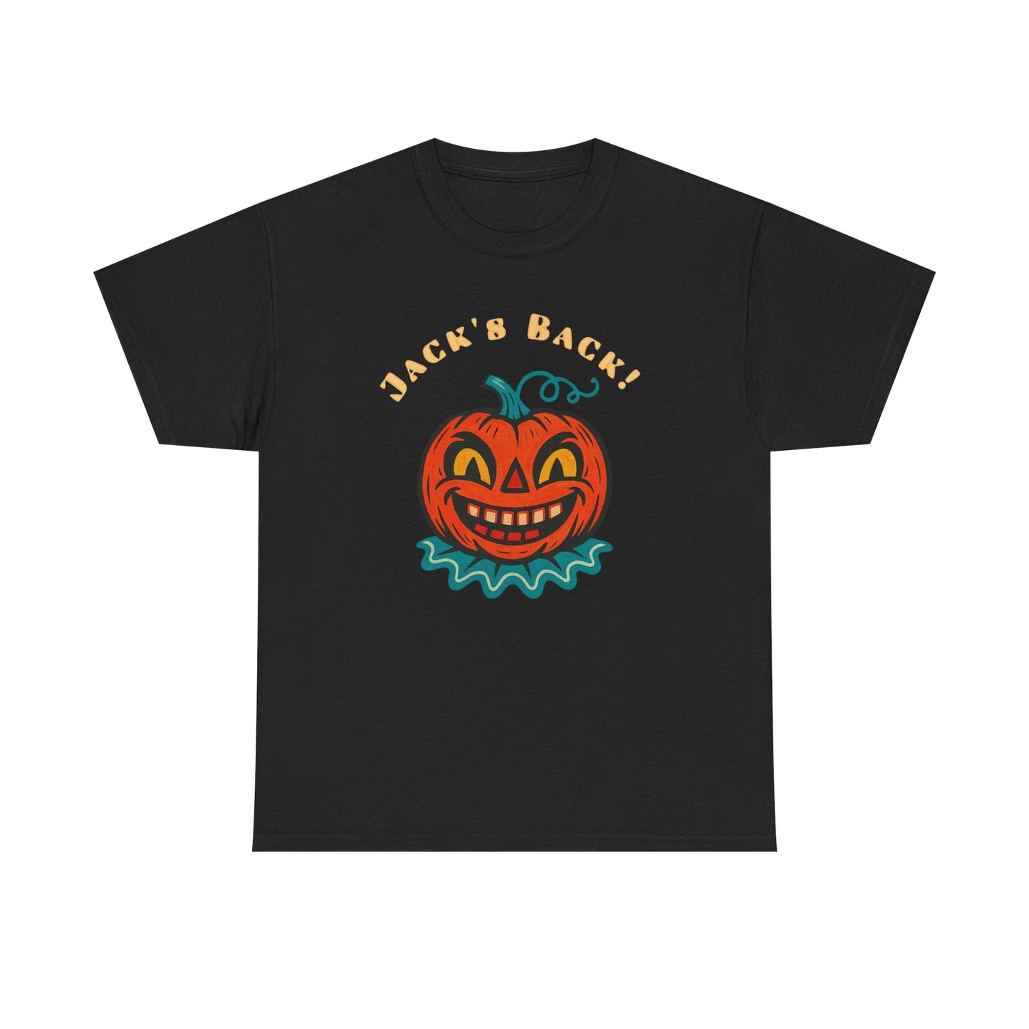 Jack's Back, Vintage Halloween Pumpkin T-Shirt