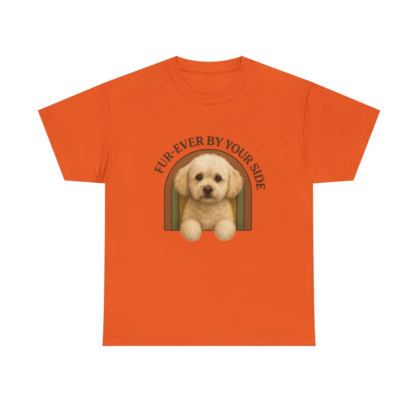 Multi-poo,Lover Tee, Furever By Your Side Shirt, Cute Pet T-Shirt, Gift for Dog Owners, Unisex Cotton Tee
