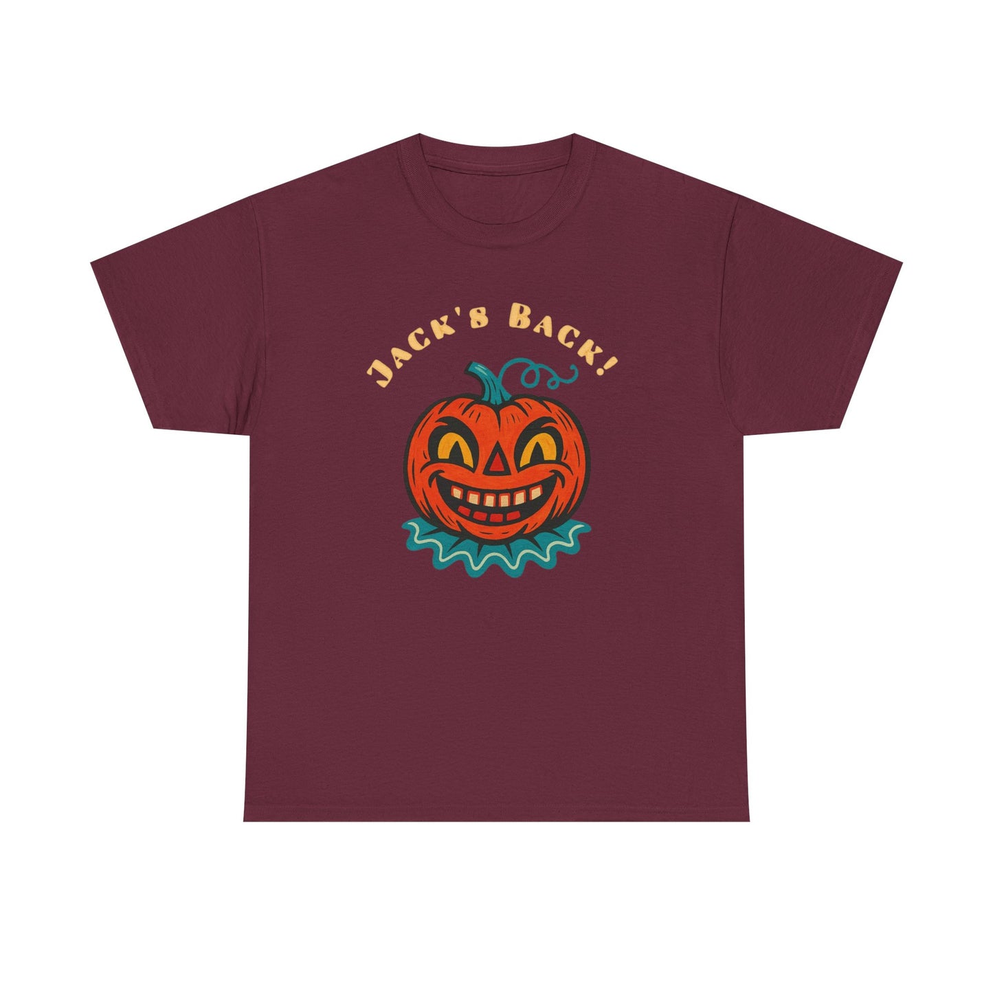 Jack's Back, Vintage Halloween Pumpkin T-Shirt