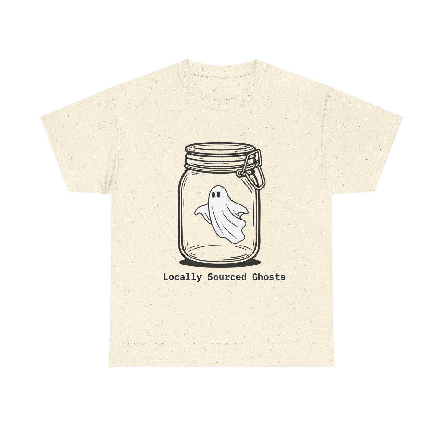 Organically Sourced Ghost Tee -Unisex Heavy Cotton T-Shirt