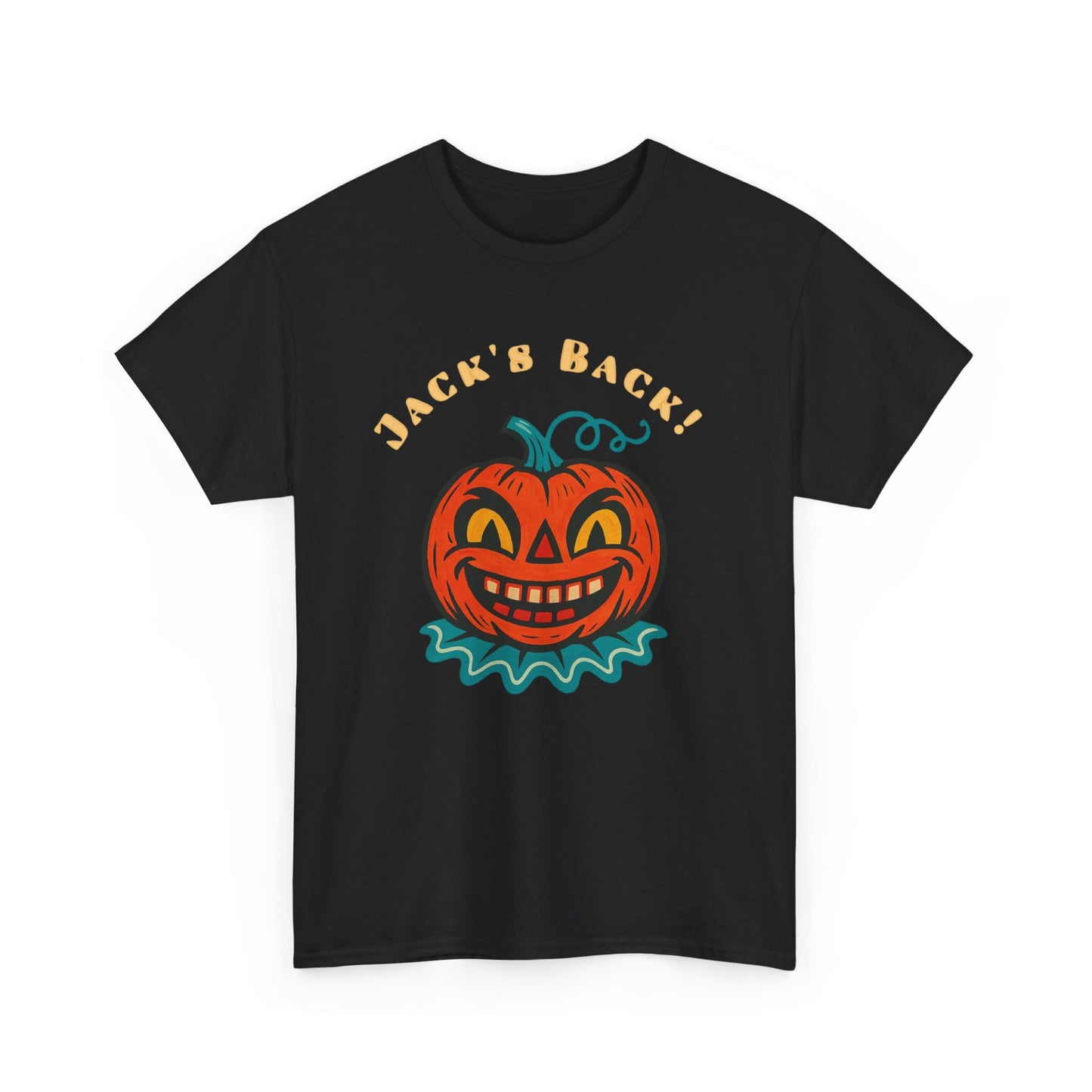 Jack's Back, Vintage Halloween Pumpkin T-Shirt