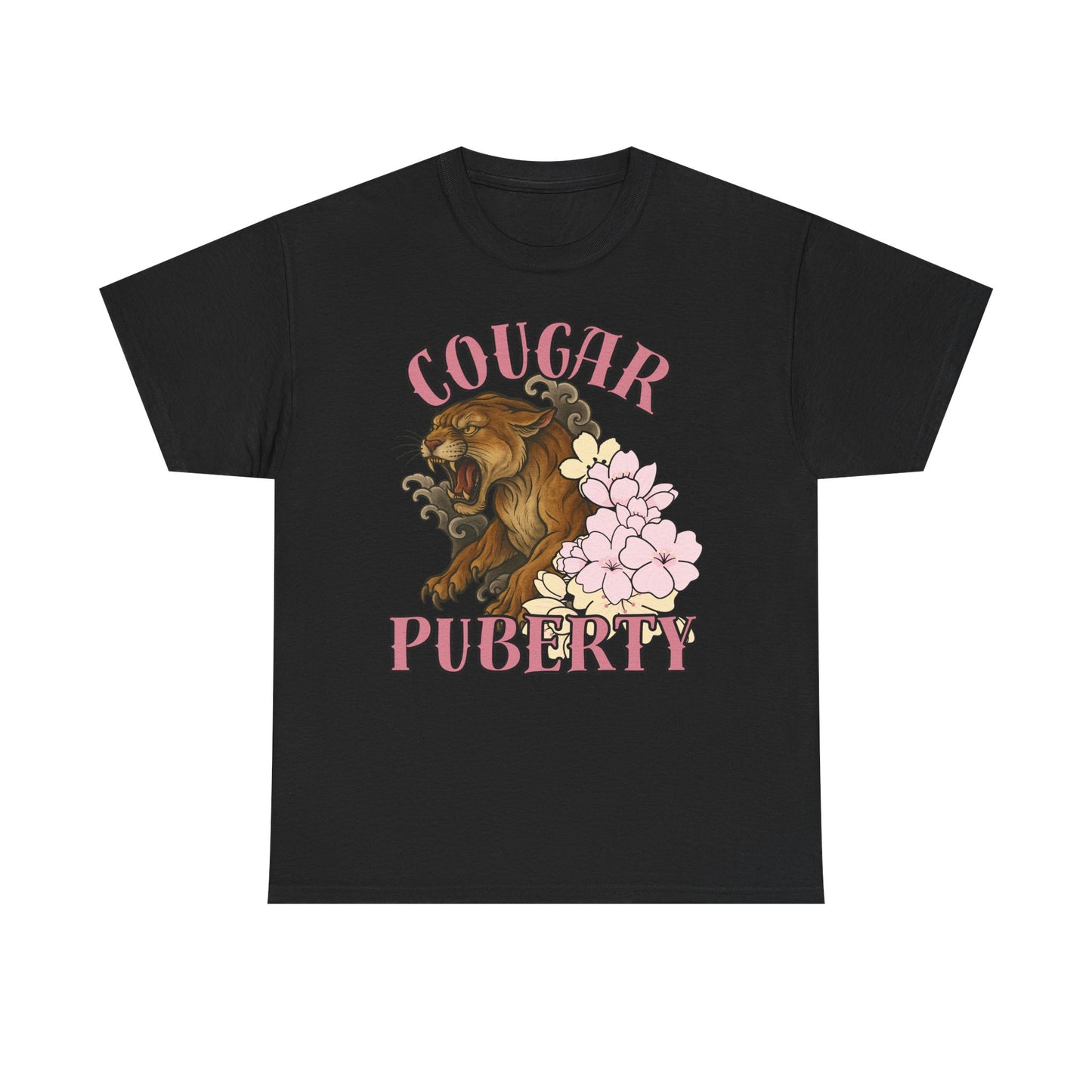 Menopause t-shirt, Cougar Puberty Unisex Tee