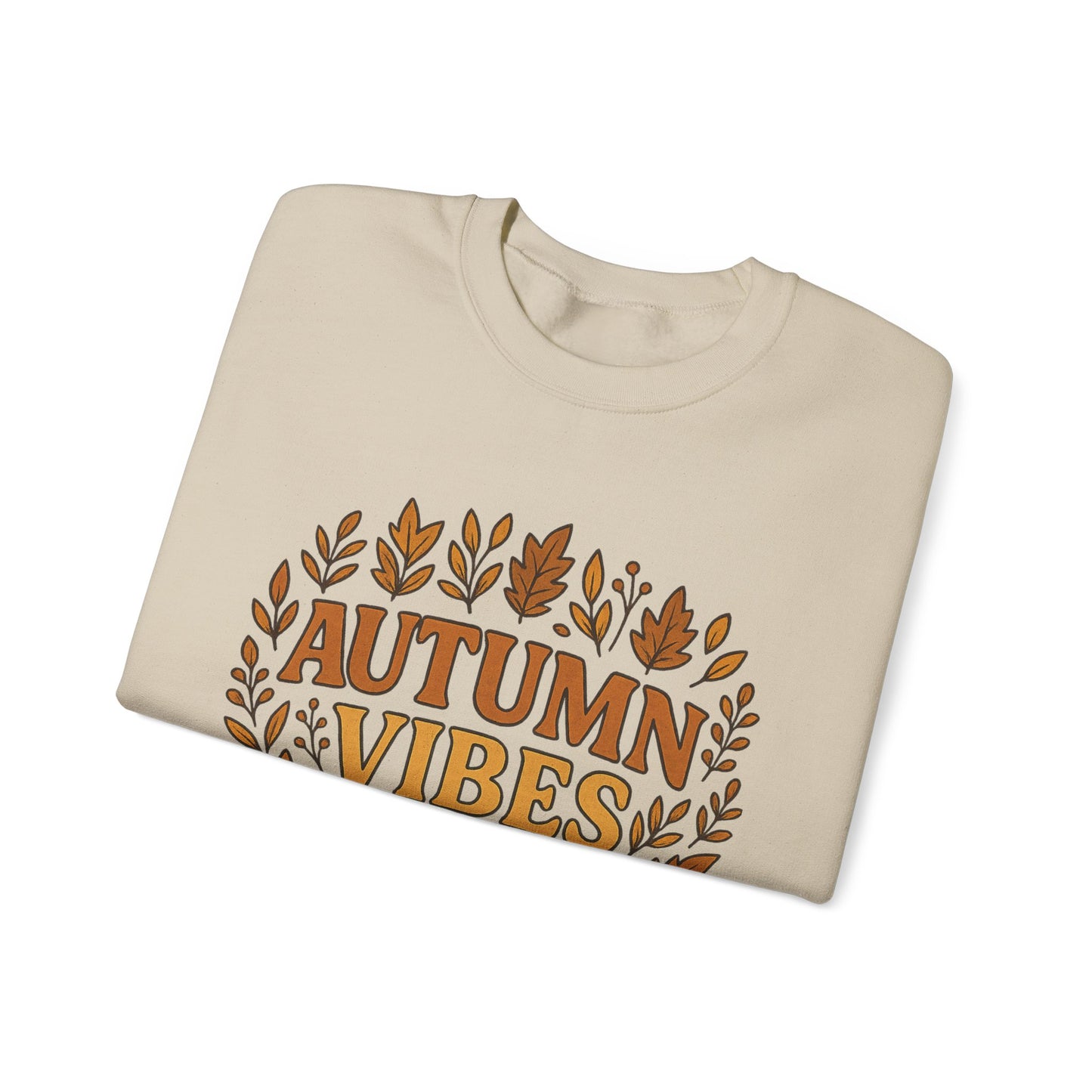 AutumnVibes. Cozy Autumn Crewneck Sweatshirt