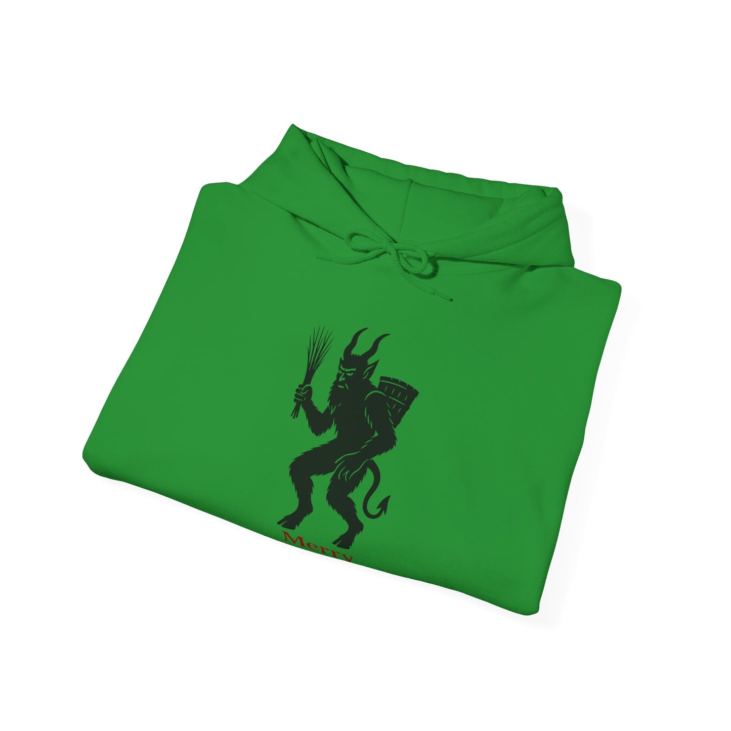 Merry Krampusnacht , Dark Holiday Unisex Hoodie