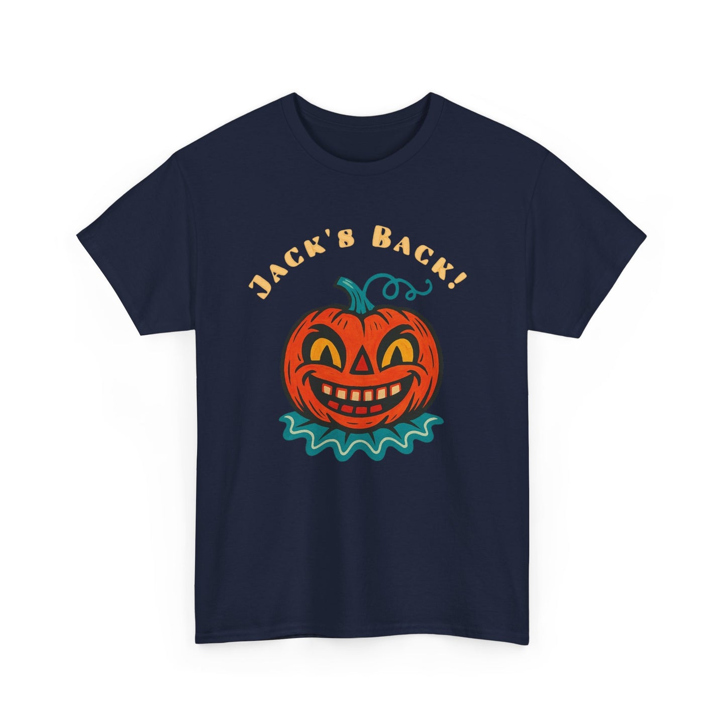 Jack's Back, Vintage Halloween Pumpkin T-Shirt